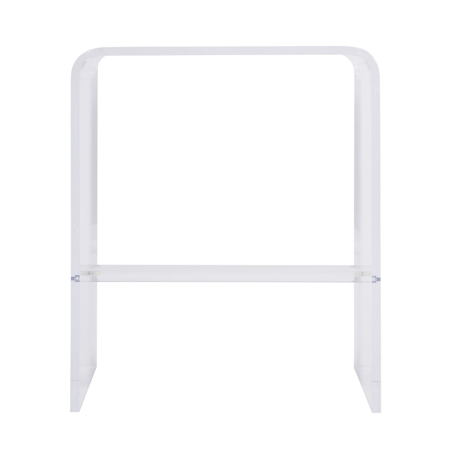 Butler Specialty Company Corsica 20 in. W Rectangular Acrylic Side Table, Clear