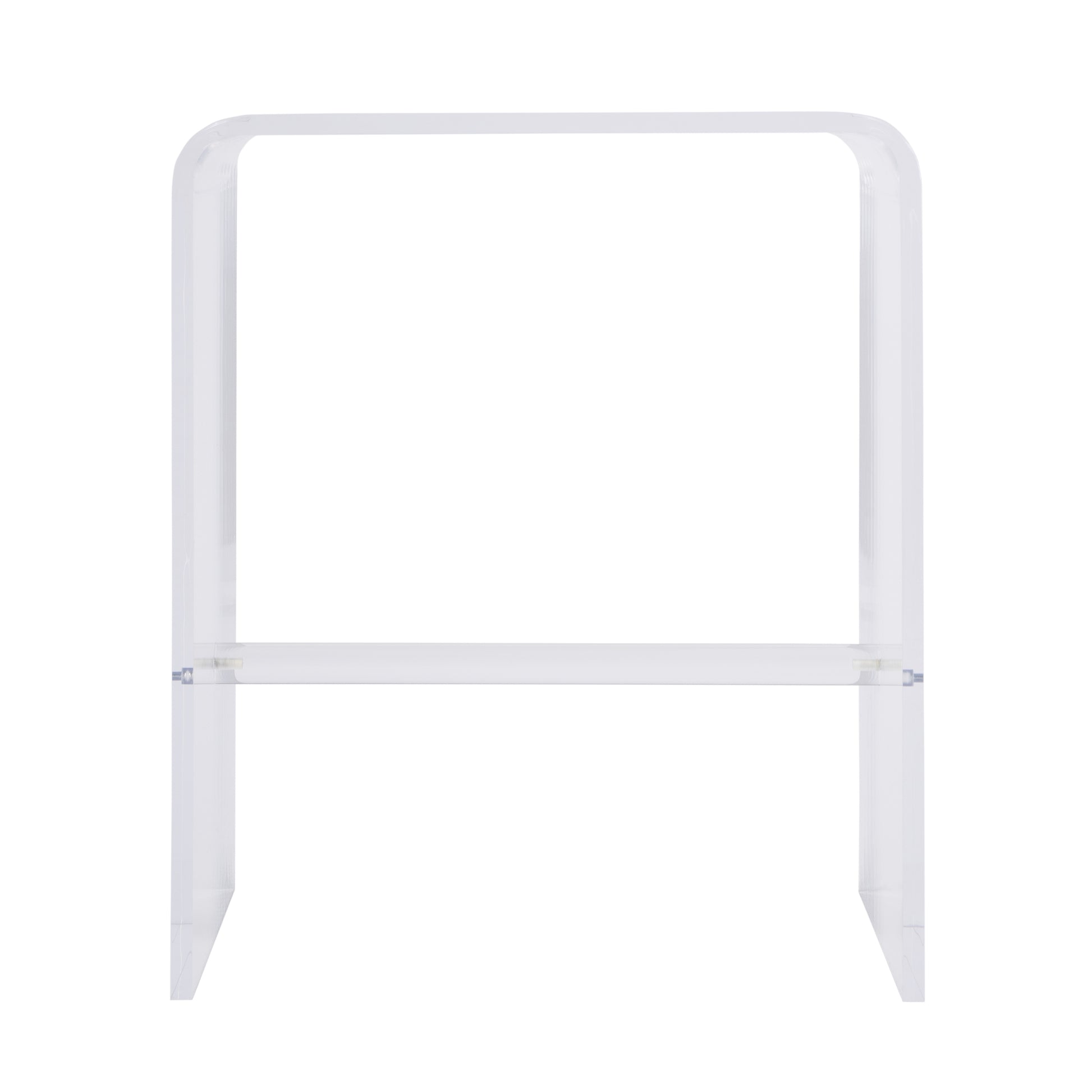 Butler Specialty Company Corsica 20 in. W Rectangular Acrylic Side Table, Clear