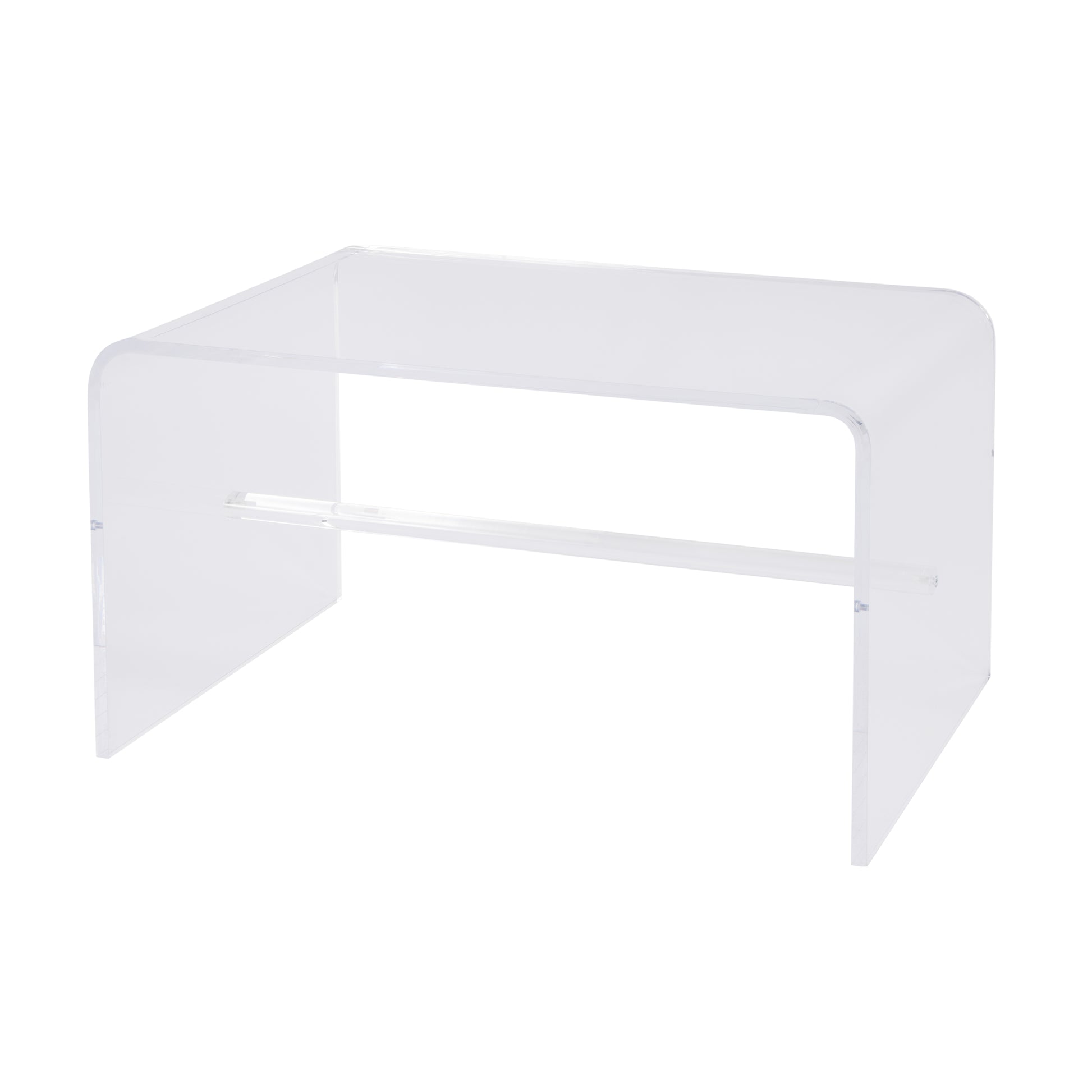 Butler Specialty Company Corsica 32 in. W Rectangular Acrylic Coffee Table, Clear