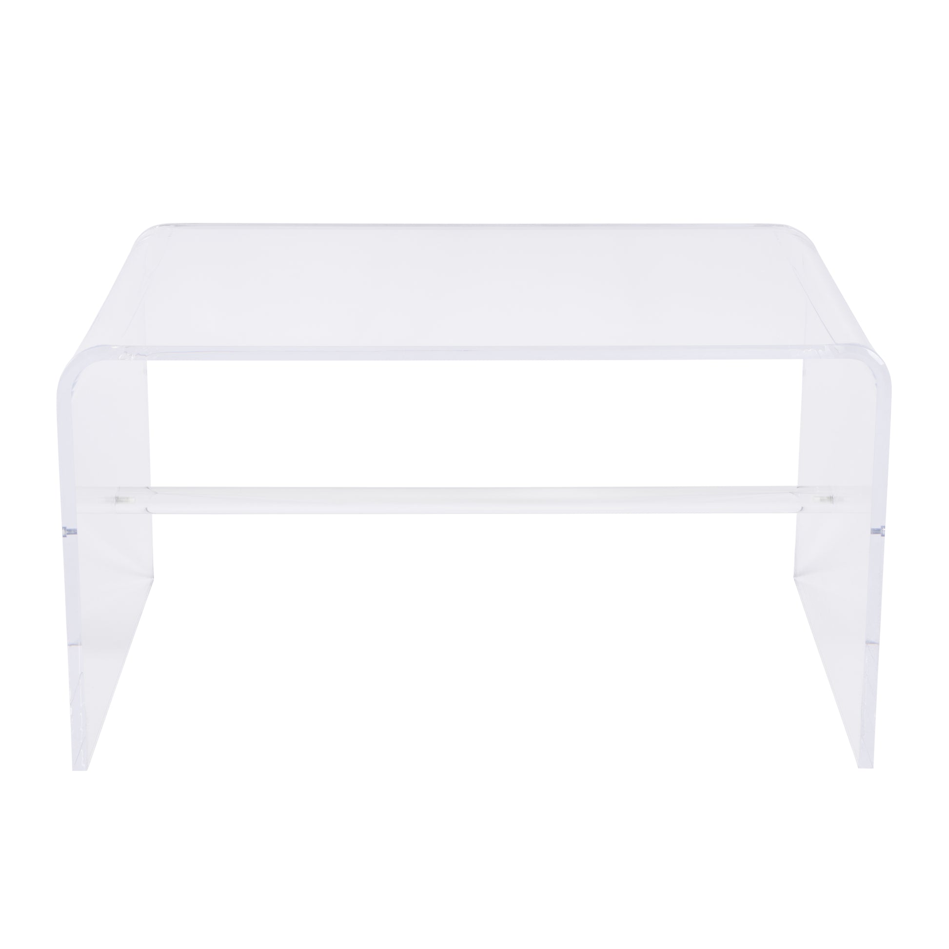Butler Specialty Company Corsica 32 in. W Rectangular Acrylic Coffee Table, Clear