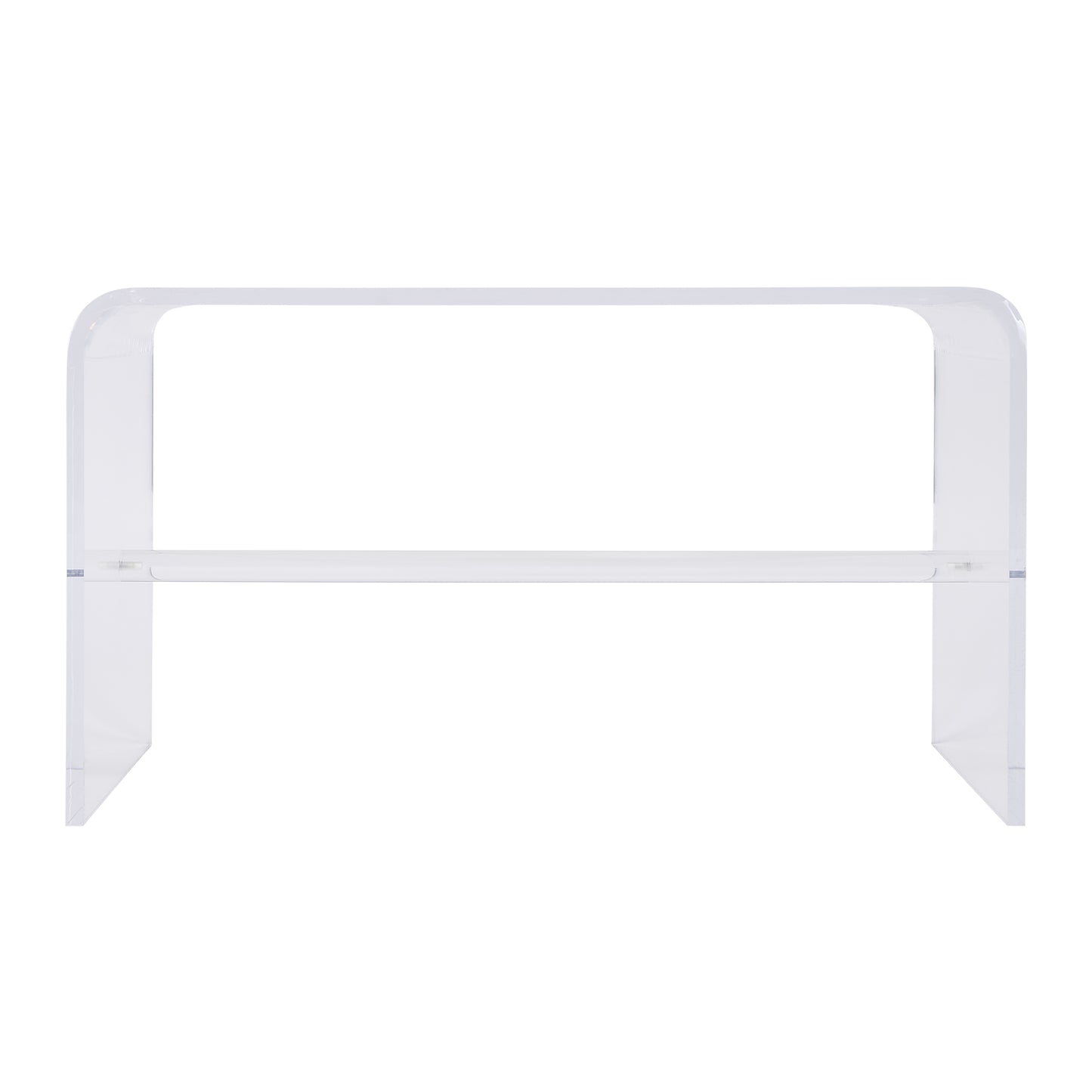 Butler Specialty Company Corsica 32 in. W Rectangular Acrylic Coffee Table, Clear