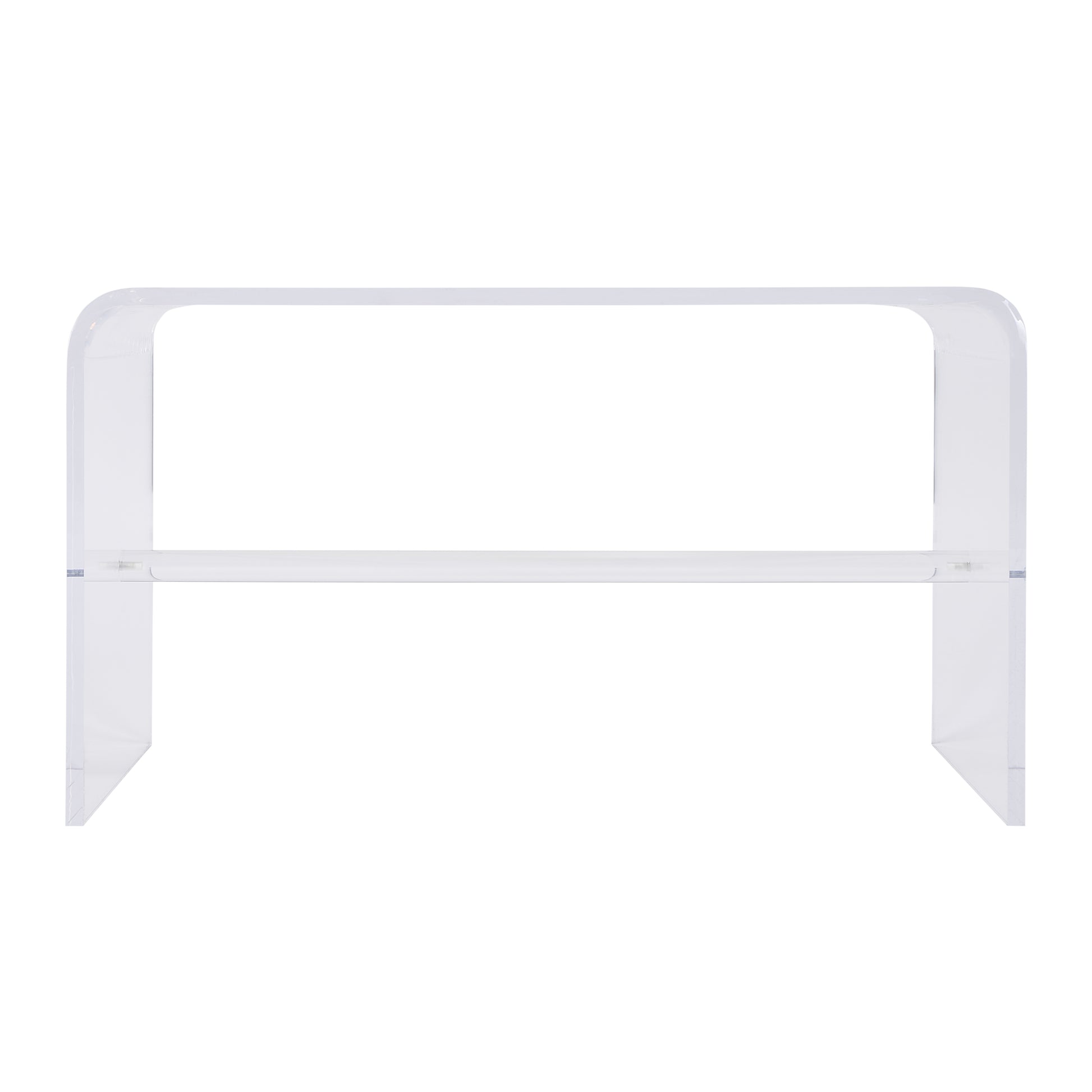 Butler Specialty Company Corsica 32 in. W Rectangular Acrylic Coffee Table, Clear