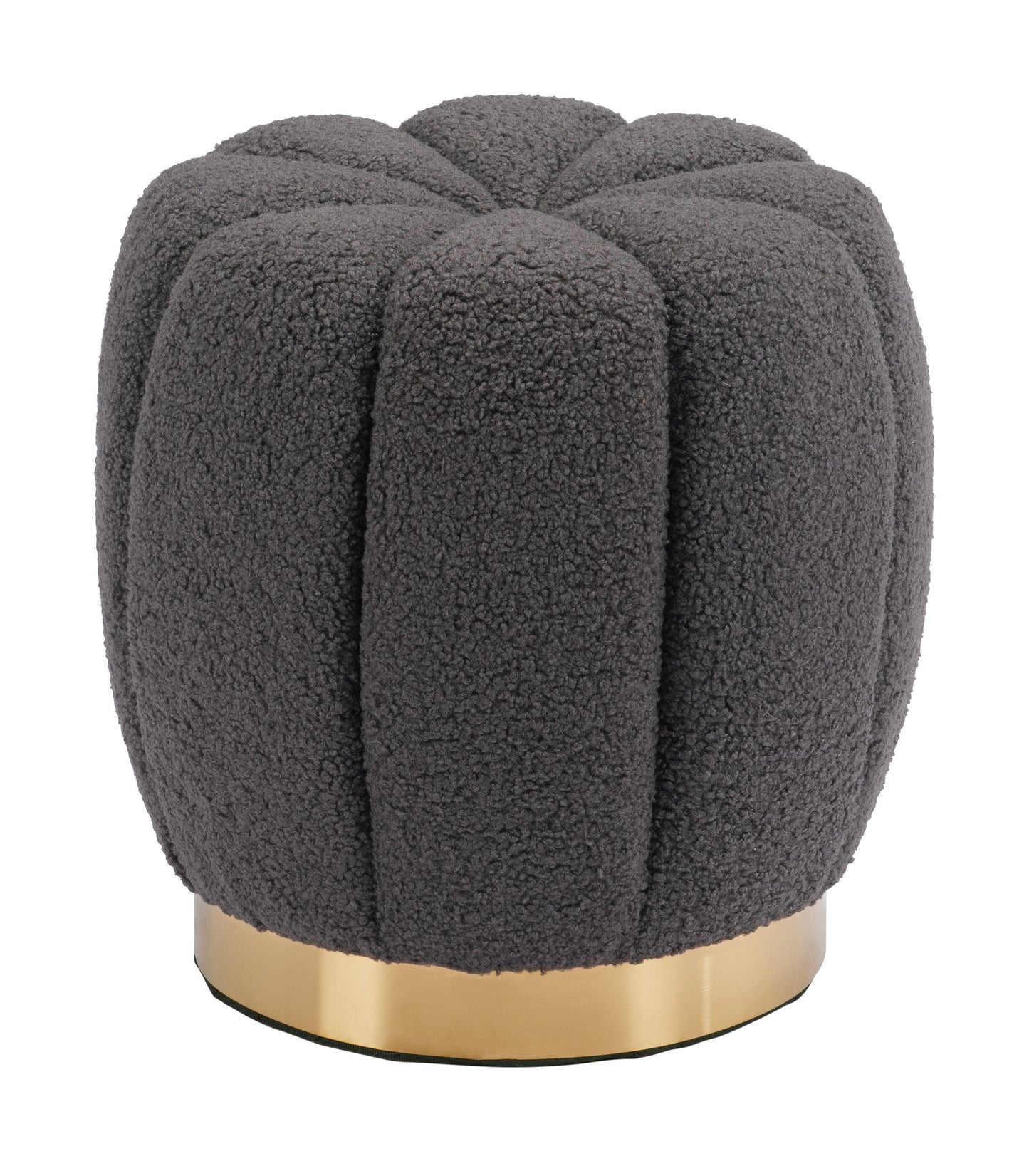 Napa Ottoman Dark Gray
