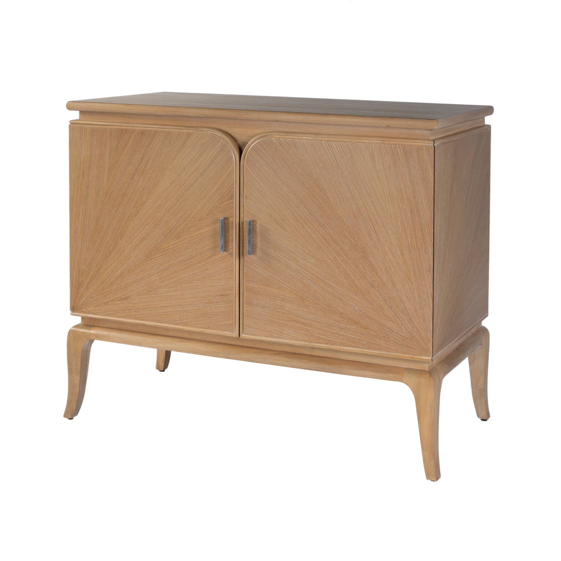 Butler Specialty Company Karolina 40 in. W Wood 2 Door Accent Cabinet with Interior Shelves, Light Brown