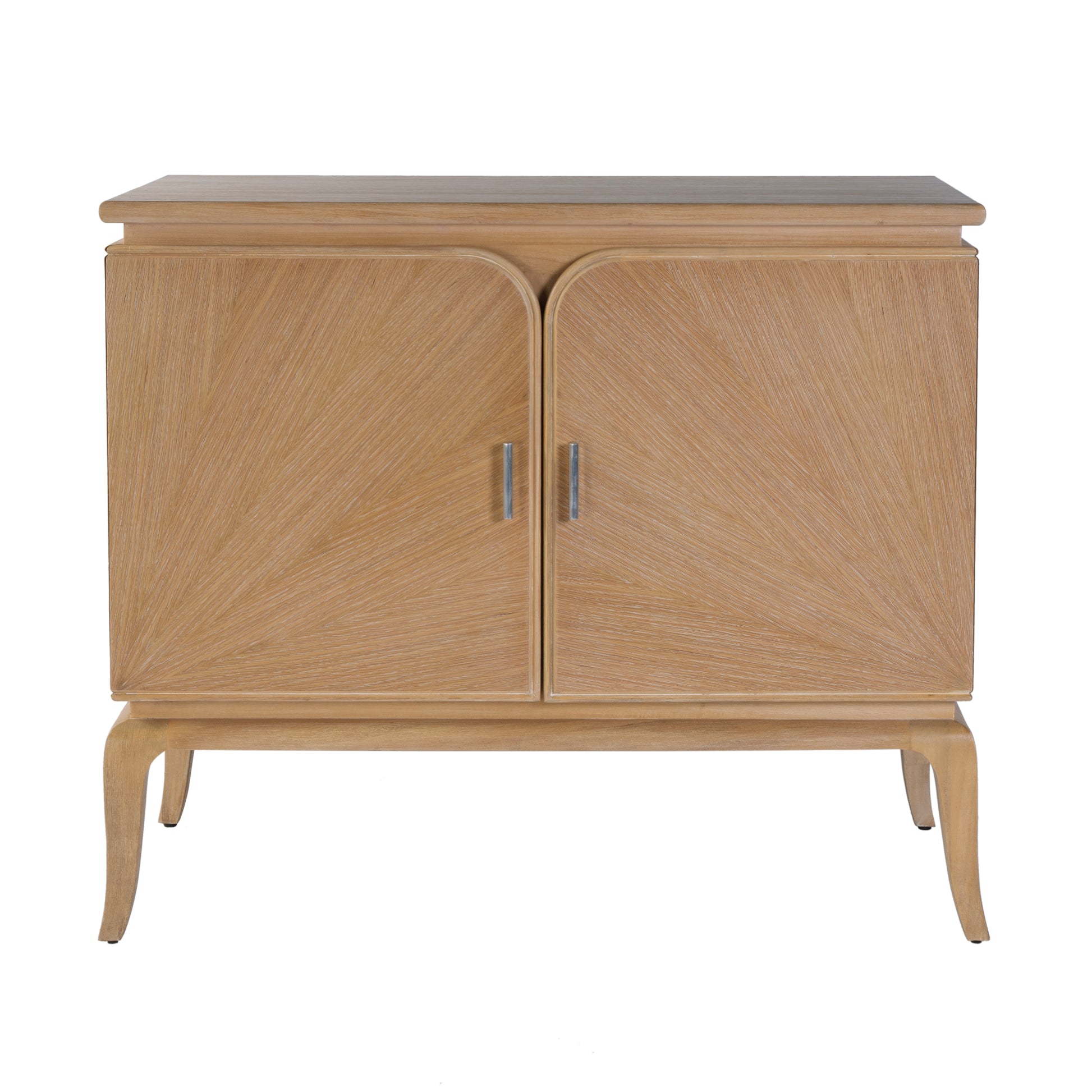 Butler Specialty Company Karolina 40 in. W Wood 2 Door Accent Cabinet with Interior Shelves, Light Brown