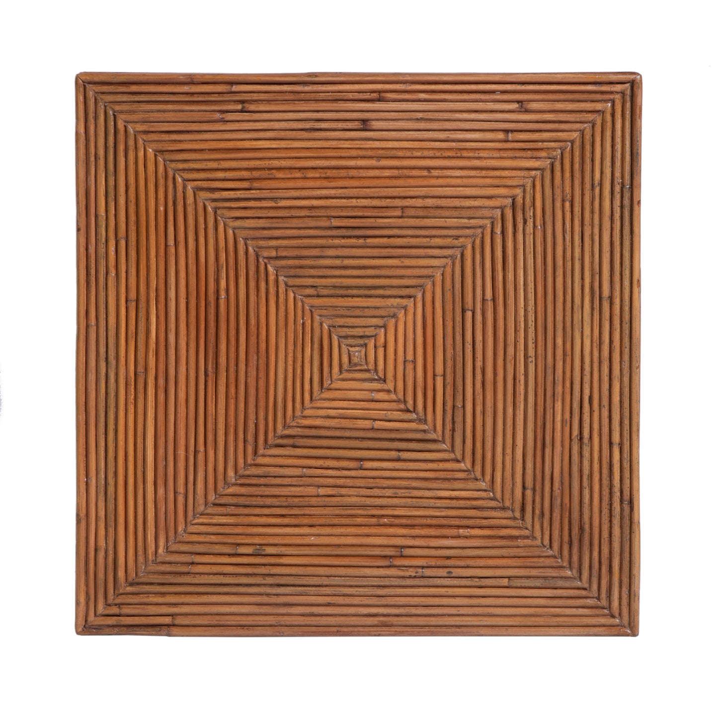 Butler Specialty Company Marikit 13 in. W Square Wood and Arorog Inlay Side Table, Brown