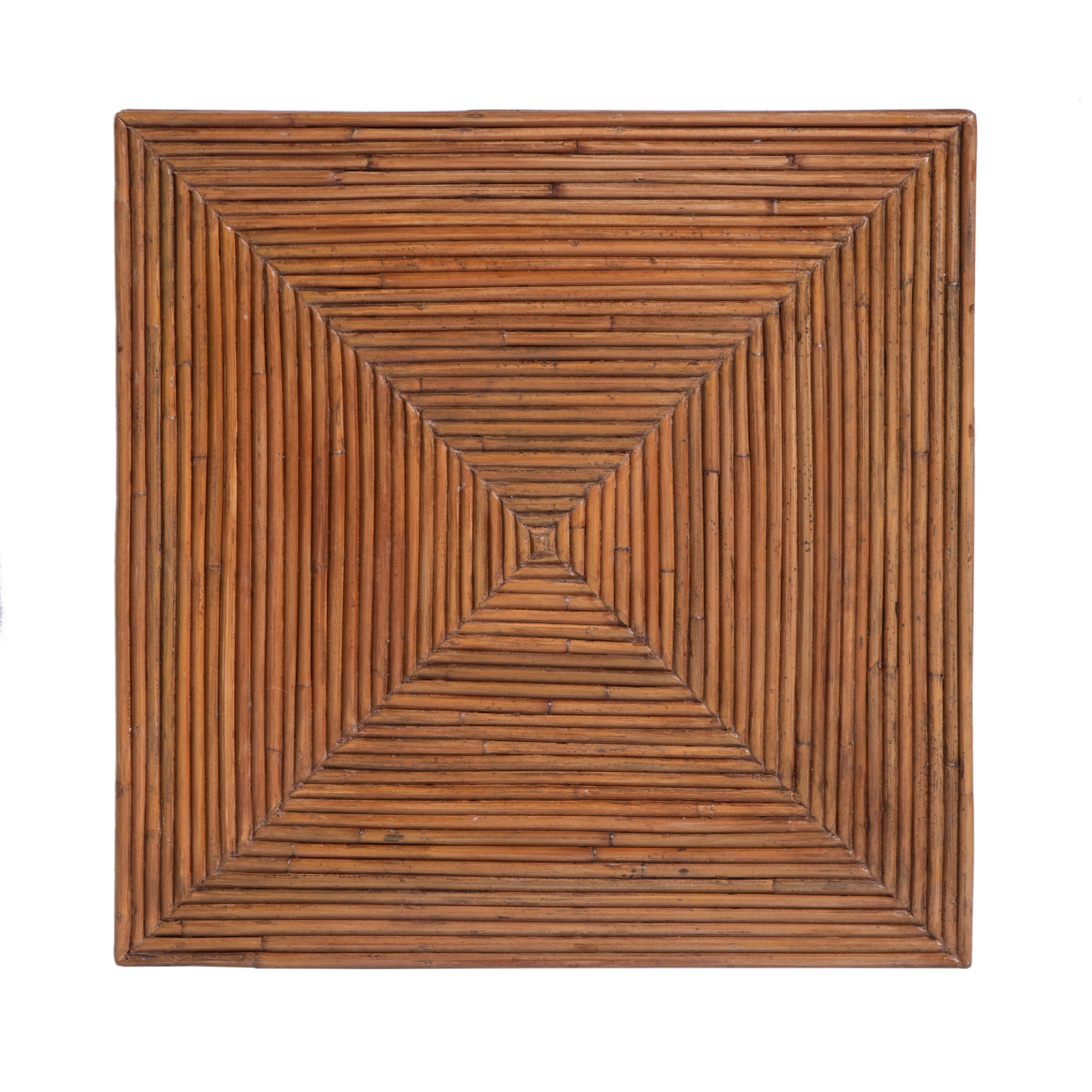Butler Specialty Company Marikit 13 in. W Square Wood and Arorog Inlay Side Table, Brown