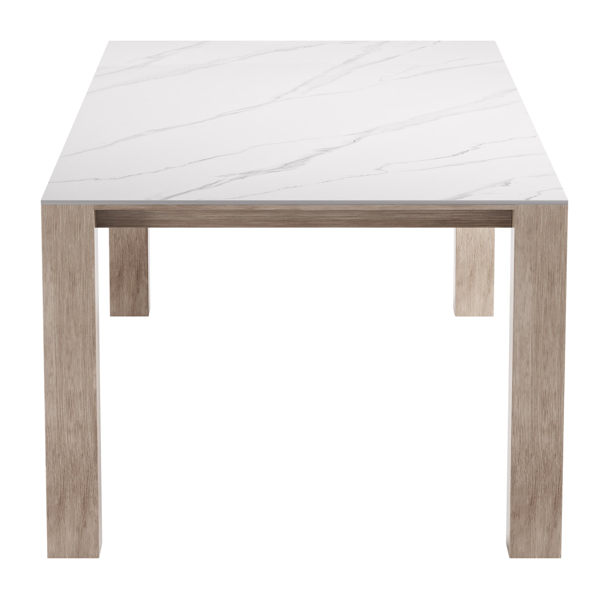Leilani Rectangular Dining Table White - 2