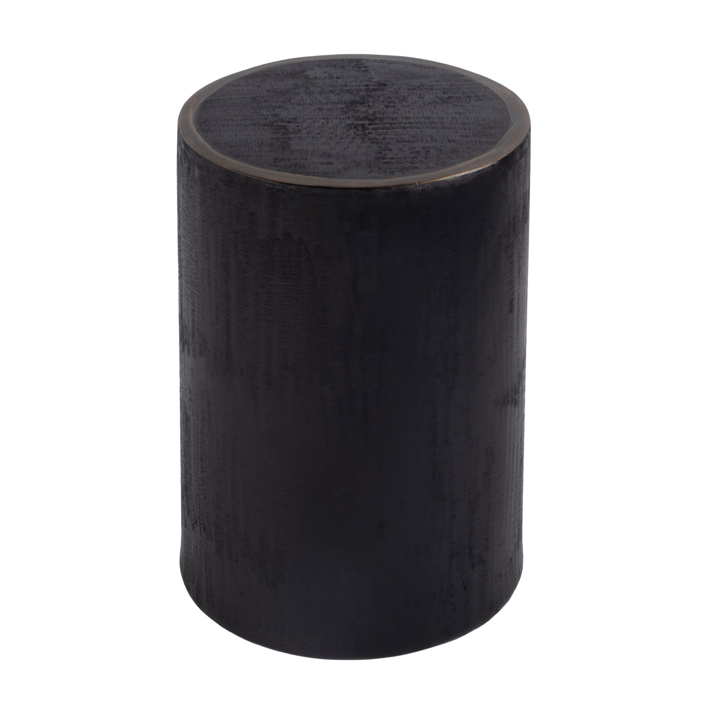 Butler Specialty Company Tundra 12 in. W Round Stainless Steel End Table, Bronze