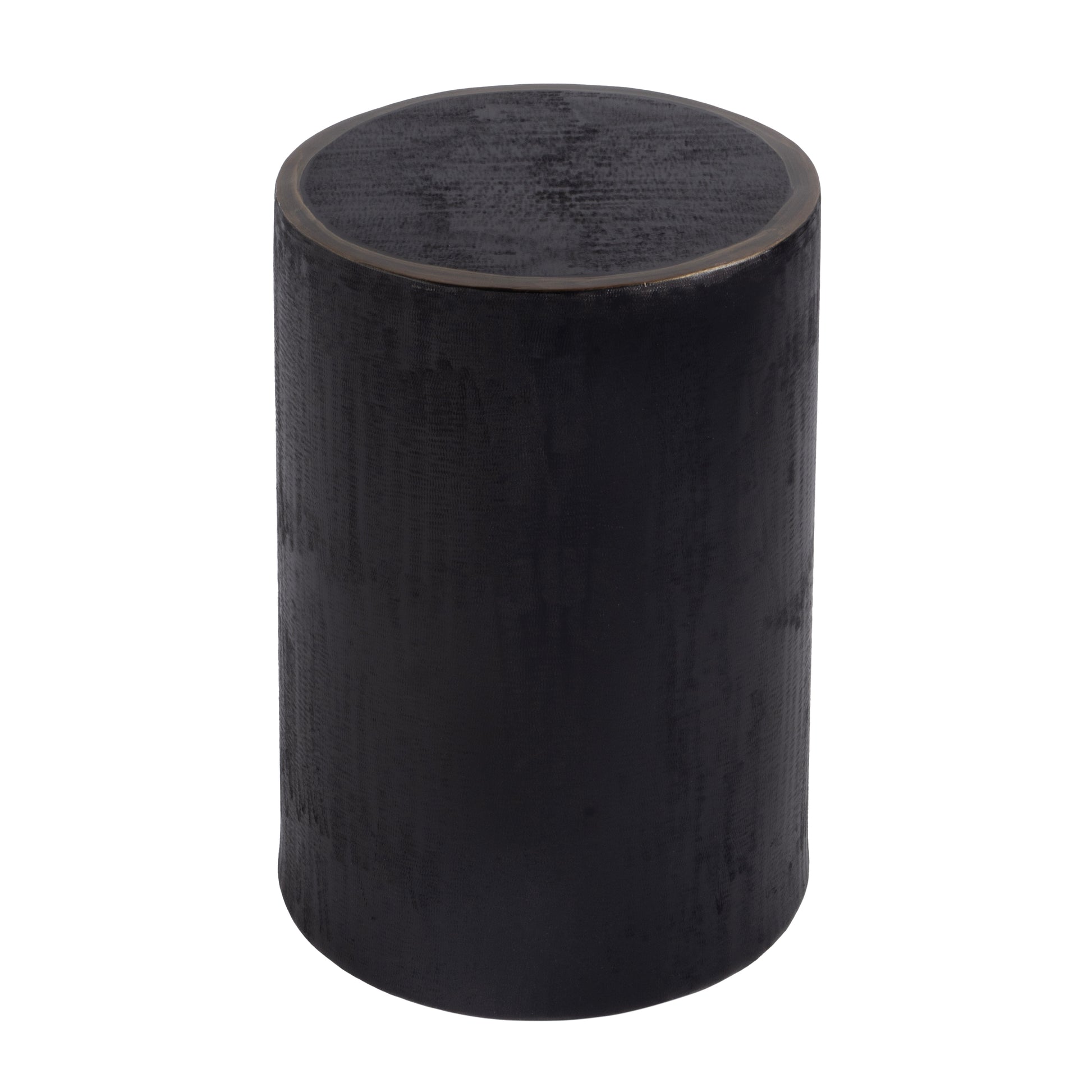 Butler Specialty Company Tundra 12 in. W Round Stainless Steel End Table, Bronze