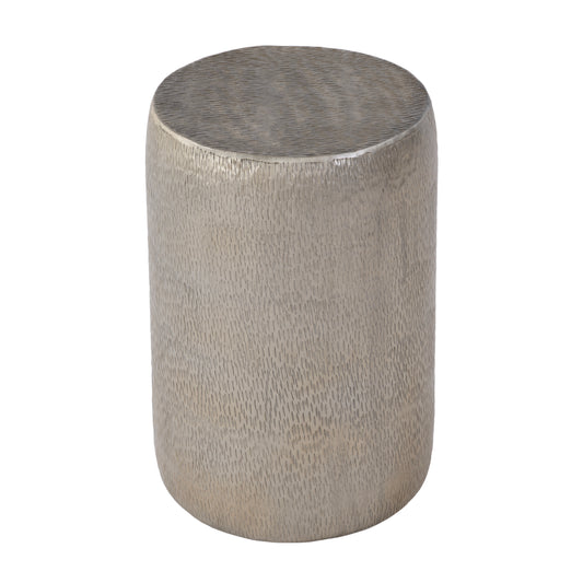 Butler Specialty Company Sahara 12 in. W Round Stainless Steel End Table, Antique Gold