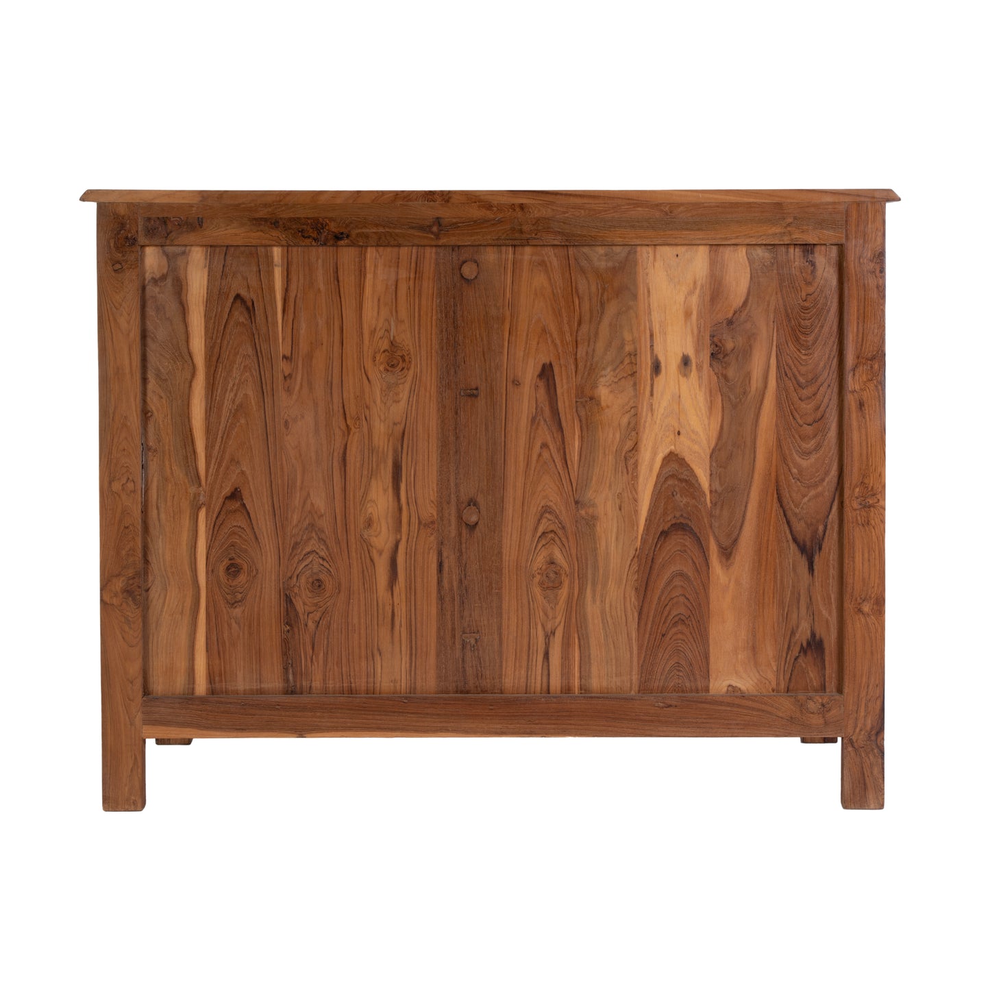Butler Specialty Company Rashmi 40 in. W Rectangular Teak & Bone In-Lay 4 Drawer Accent Chest, Brown