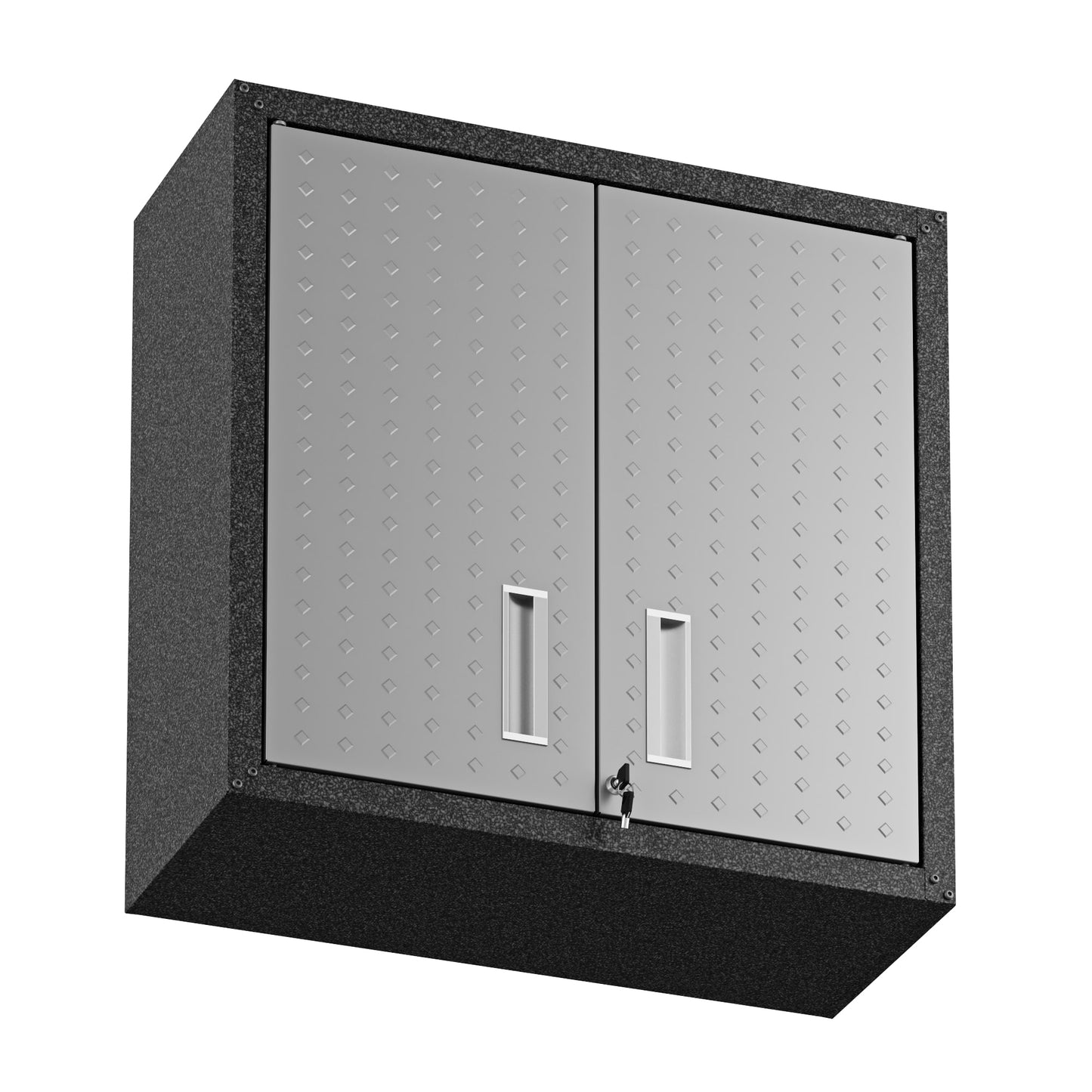 Fortress Modern 30" Floating Garage Cabinet in Dark Gray 5GMC
