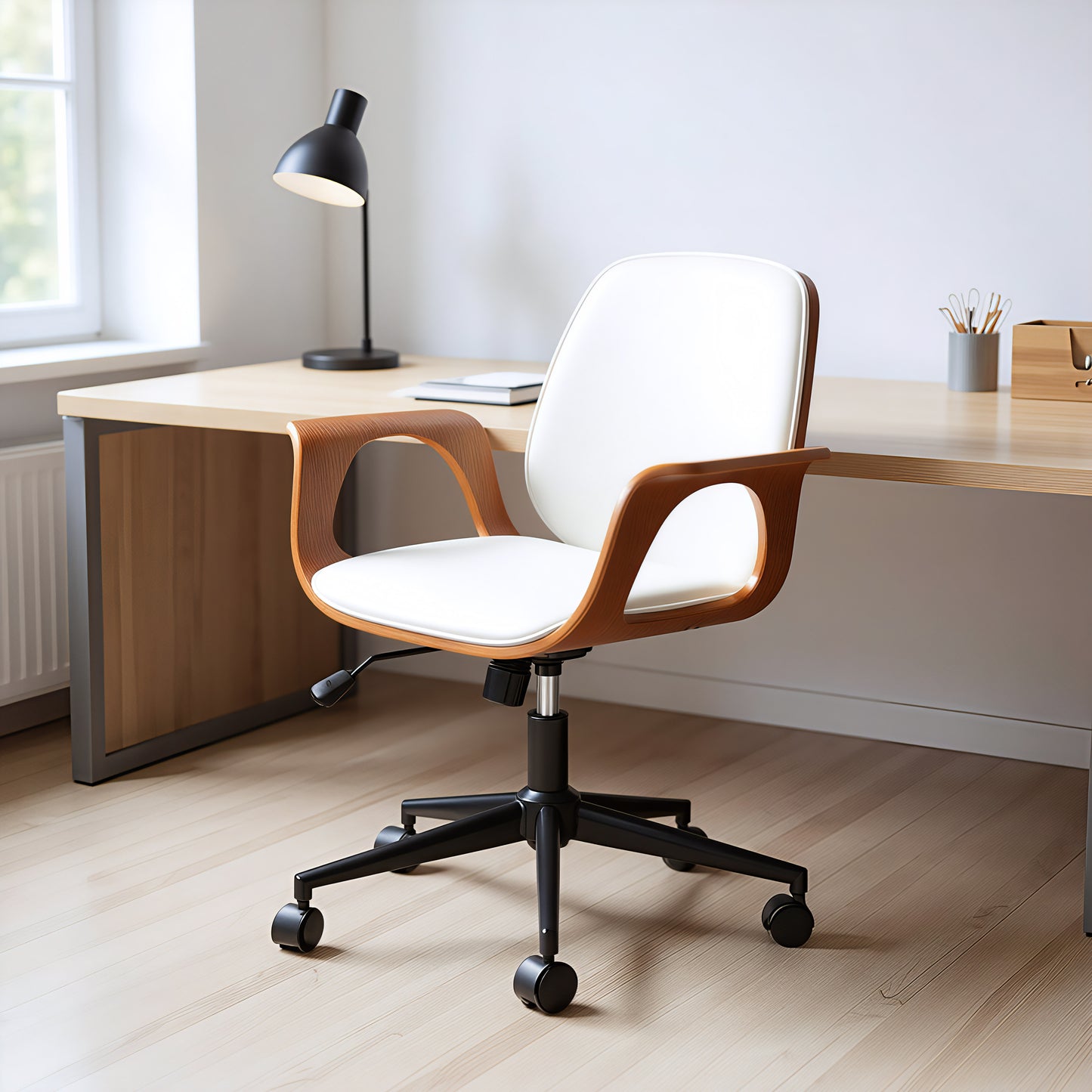 Ali Office Chair White - 12