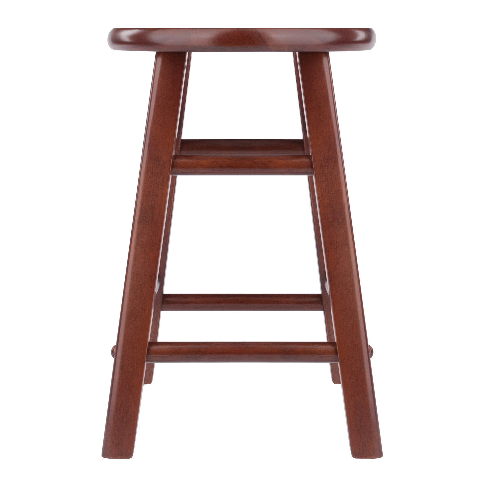 Element 2-Pc Dining Stool Set, Walnut