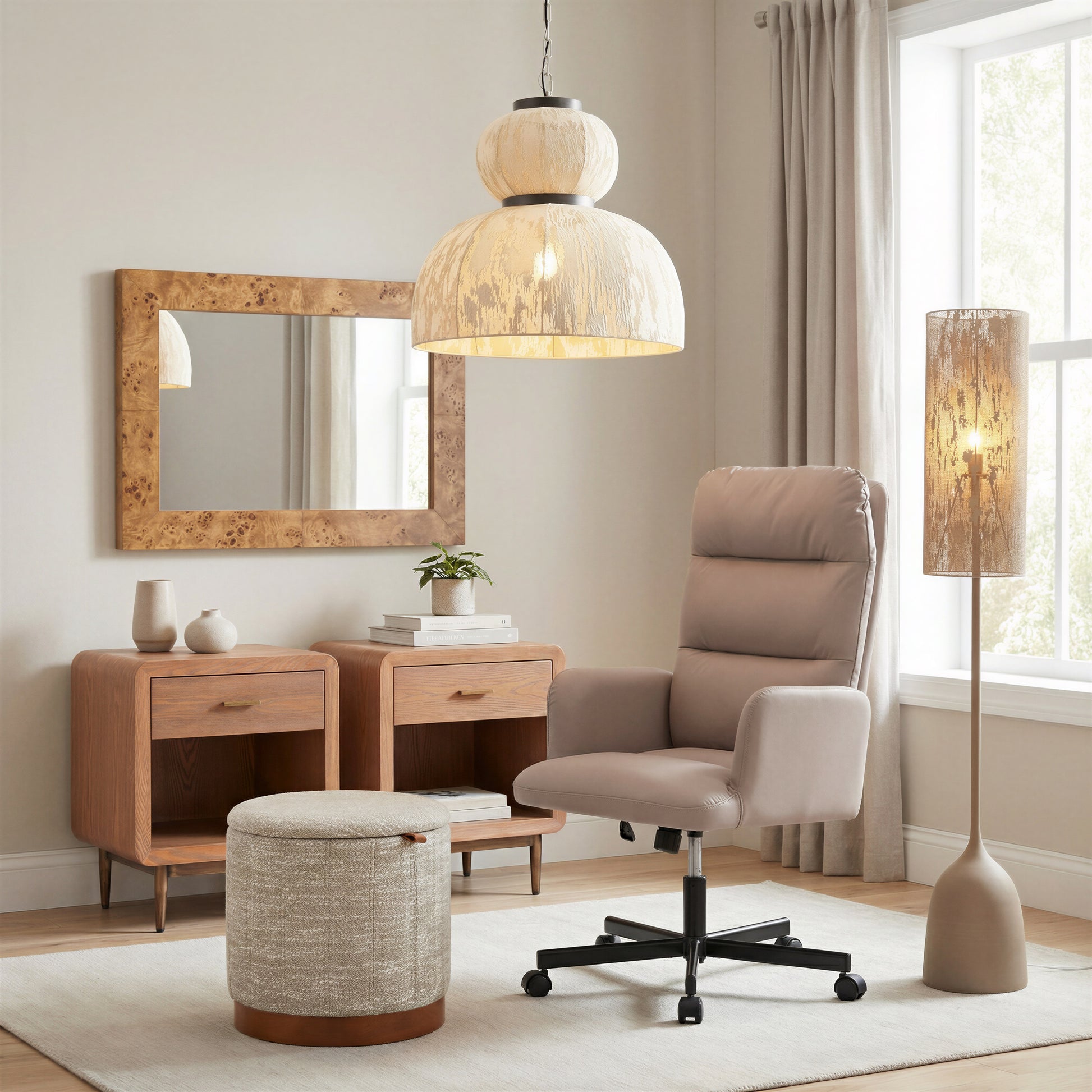 Fije Storage Ottoman Gray - 10