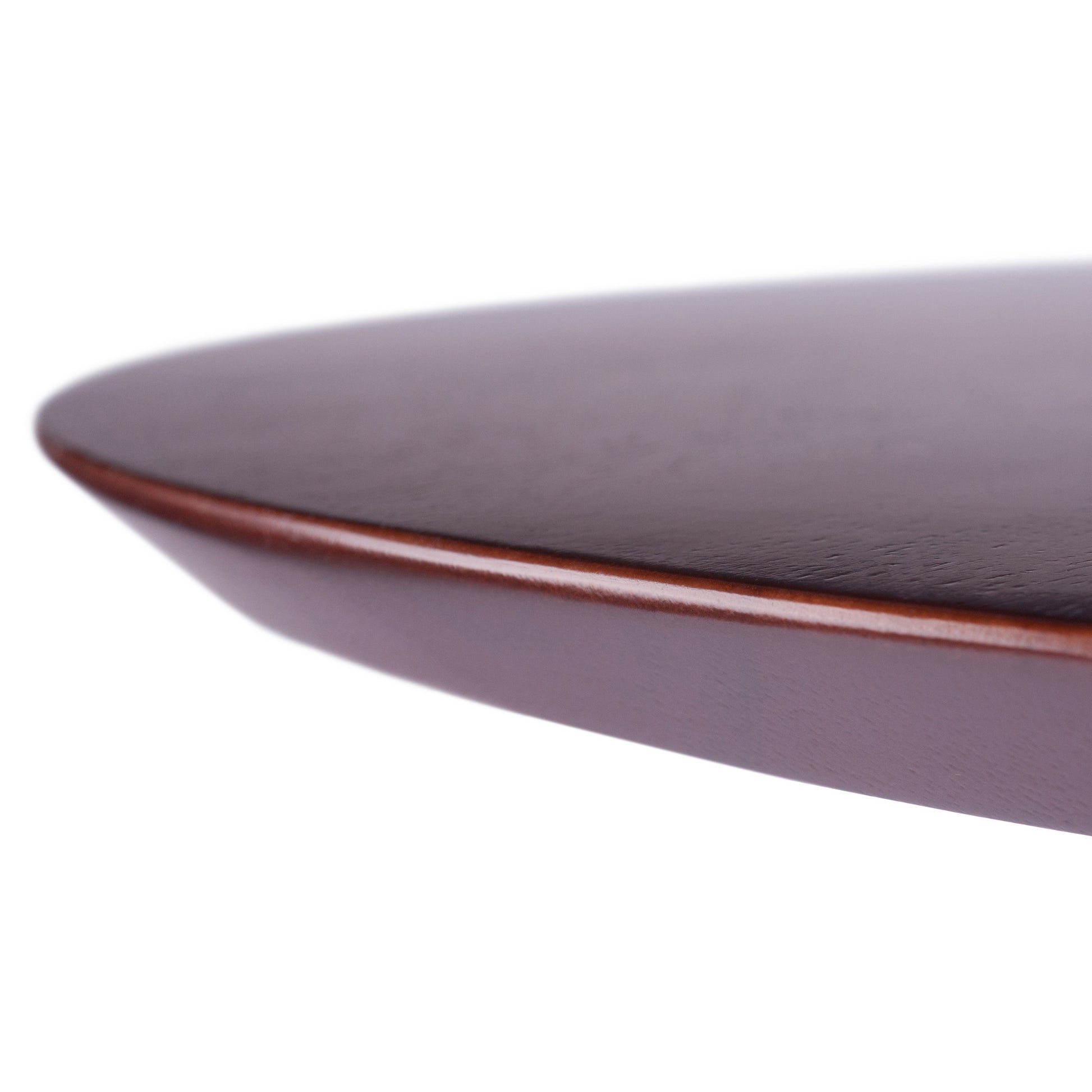 Lexa Dining Table with Splayed Legs, Walnut Finish