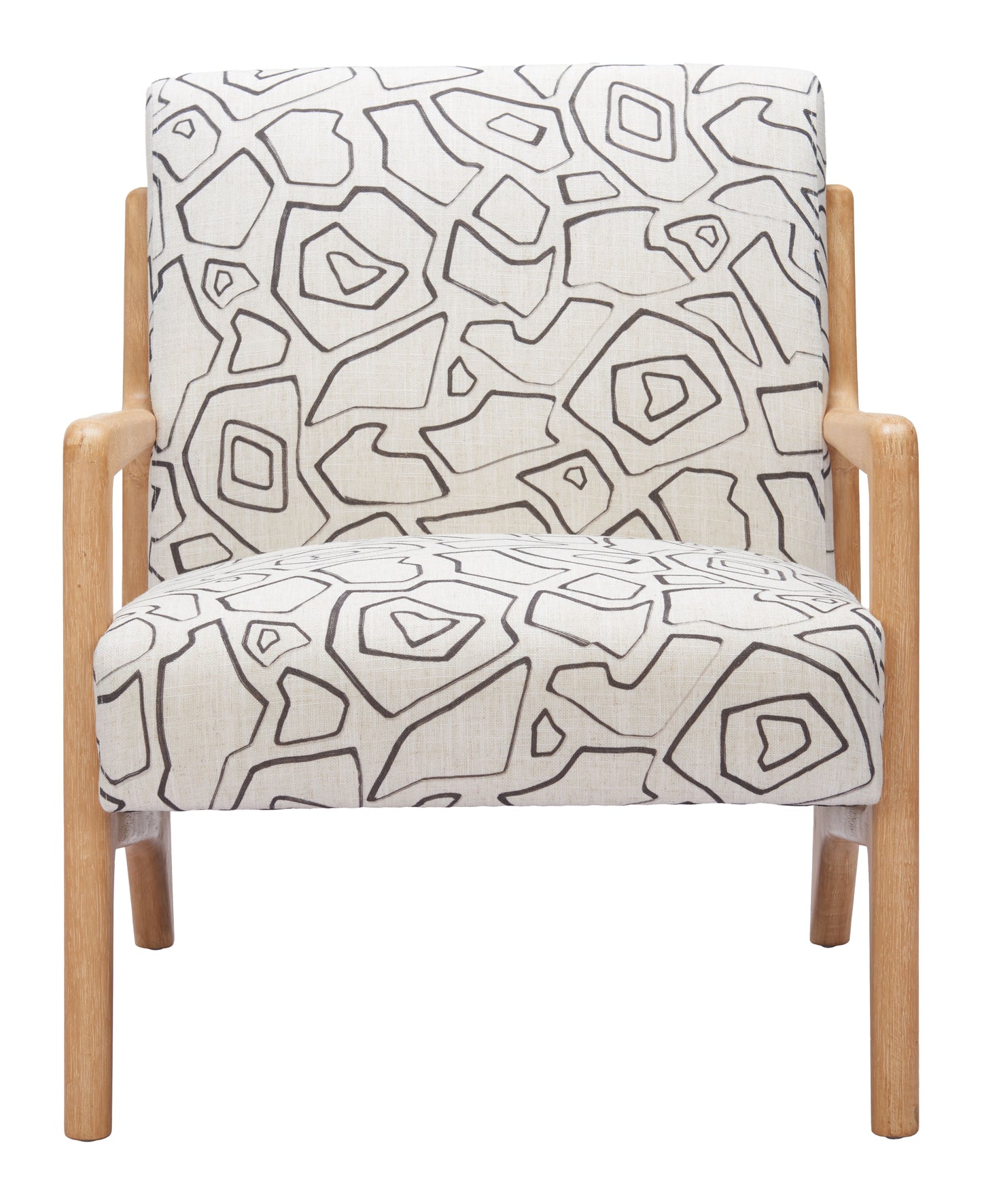 Runa Accent Chair Beige & Natural - 3
