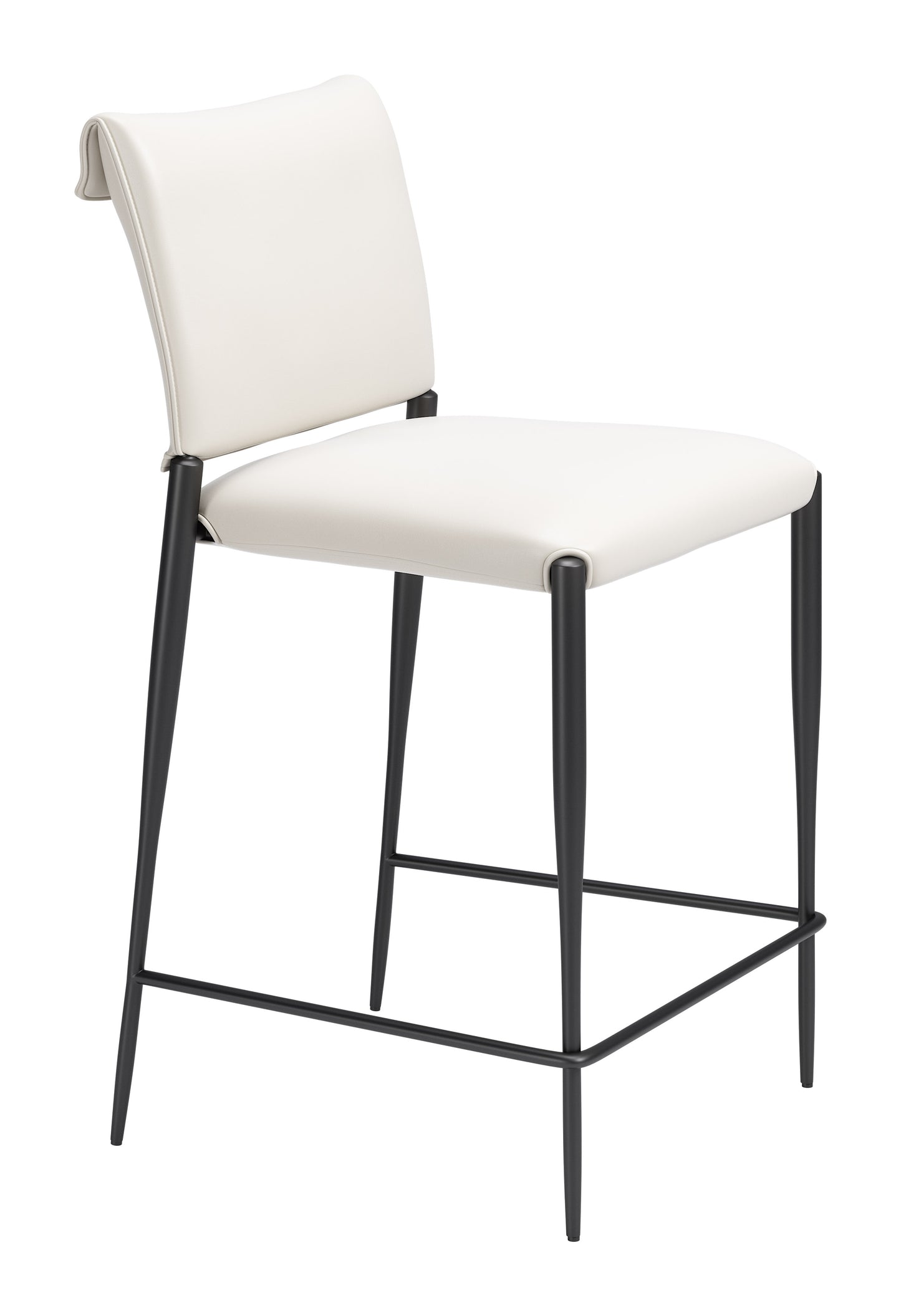 Freesia Counter Stool (Set of 2) White - 6