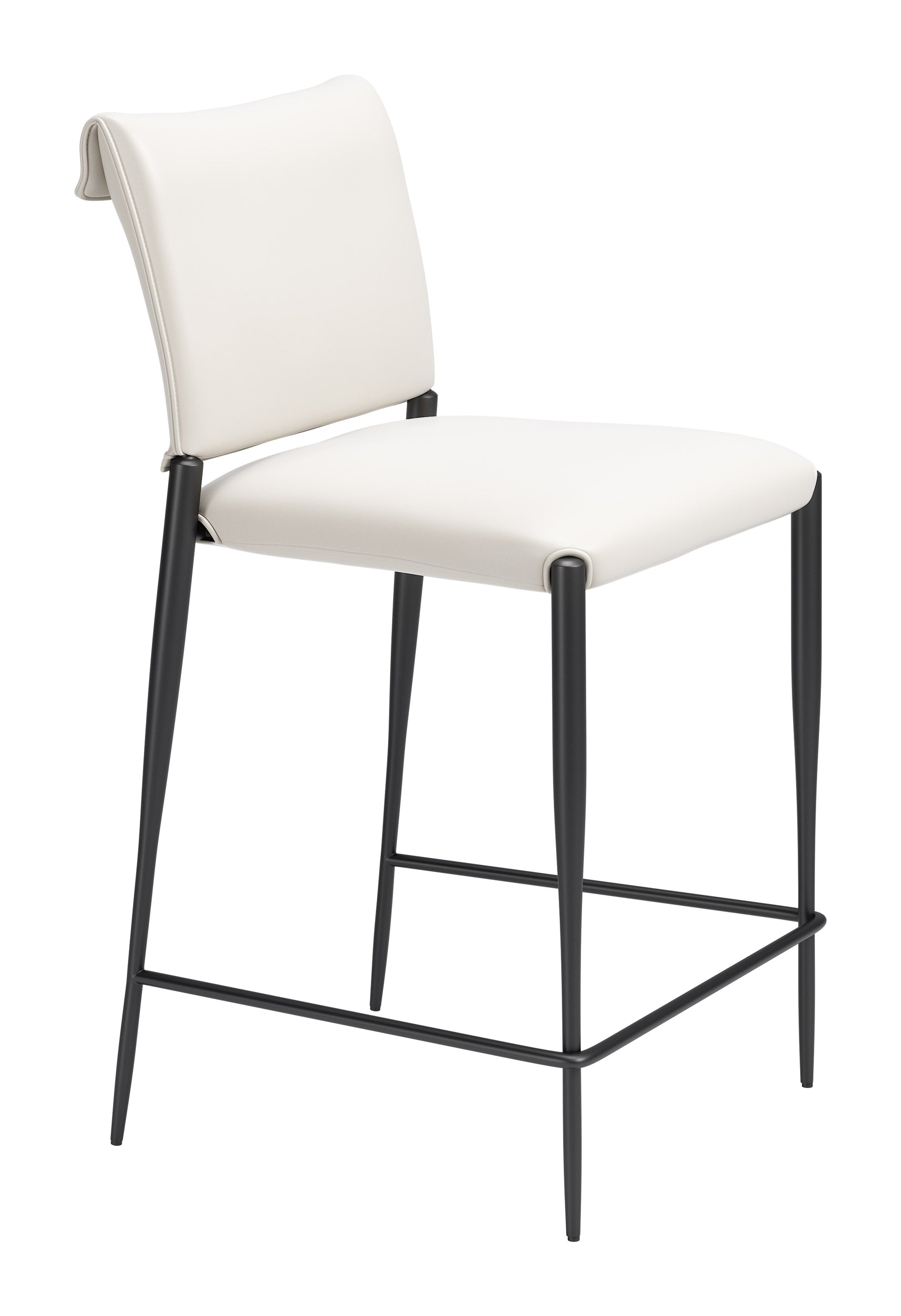 Freesia Counter Stool (Set of 2) White - 6