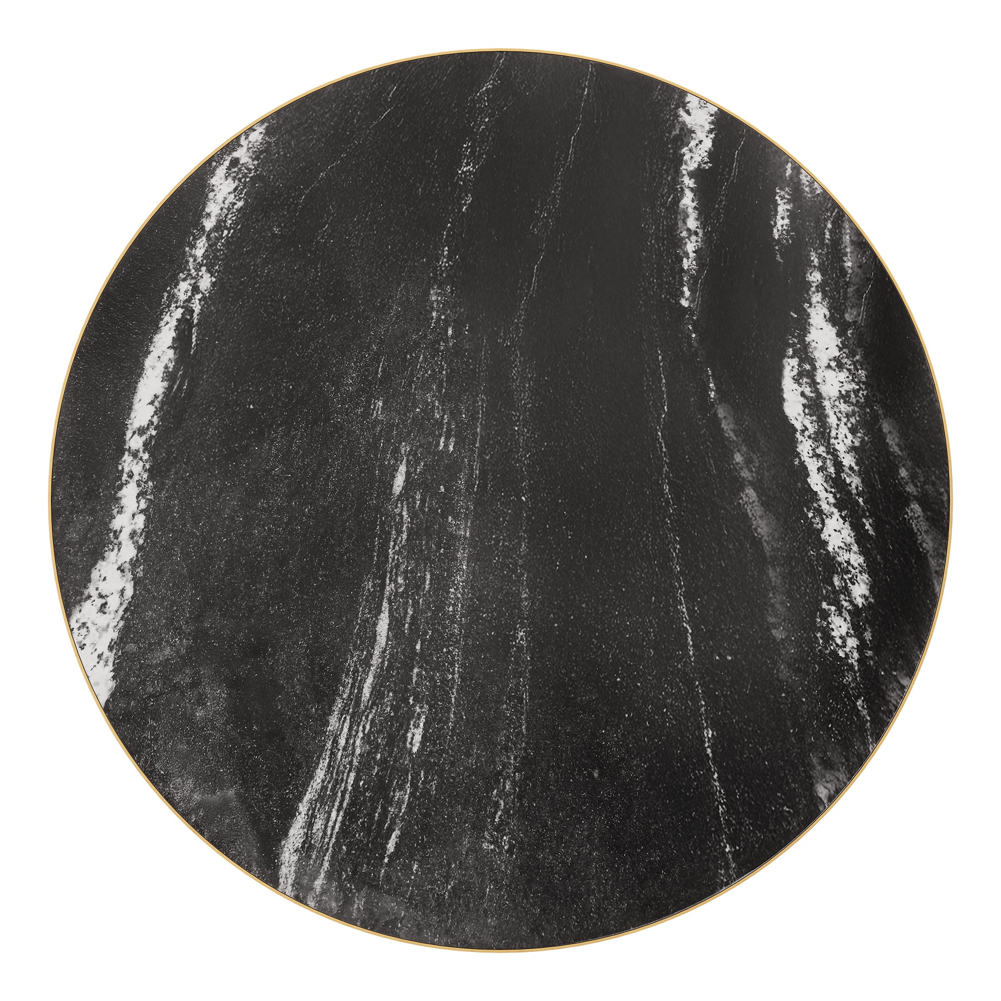 Batu Dining Table Black & Gold - 4