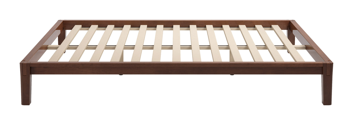 Luum Queen Platform Bed Frame Walnut - 2