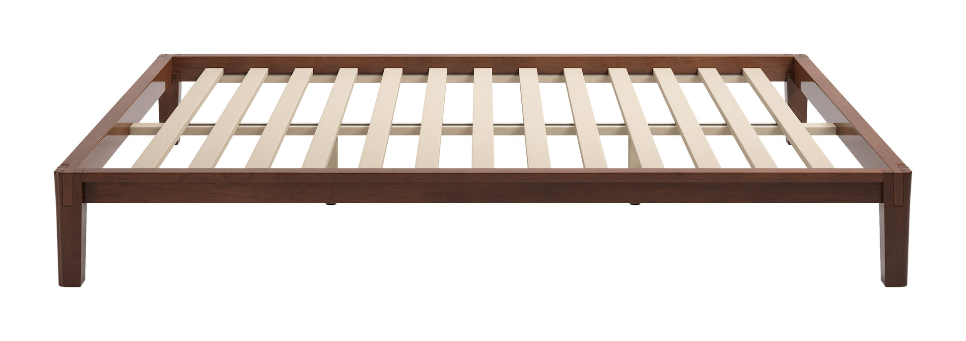 Luum Queen Platform Bed Frame Walnut - 2