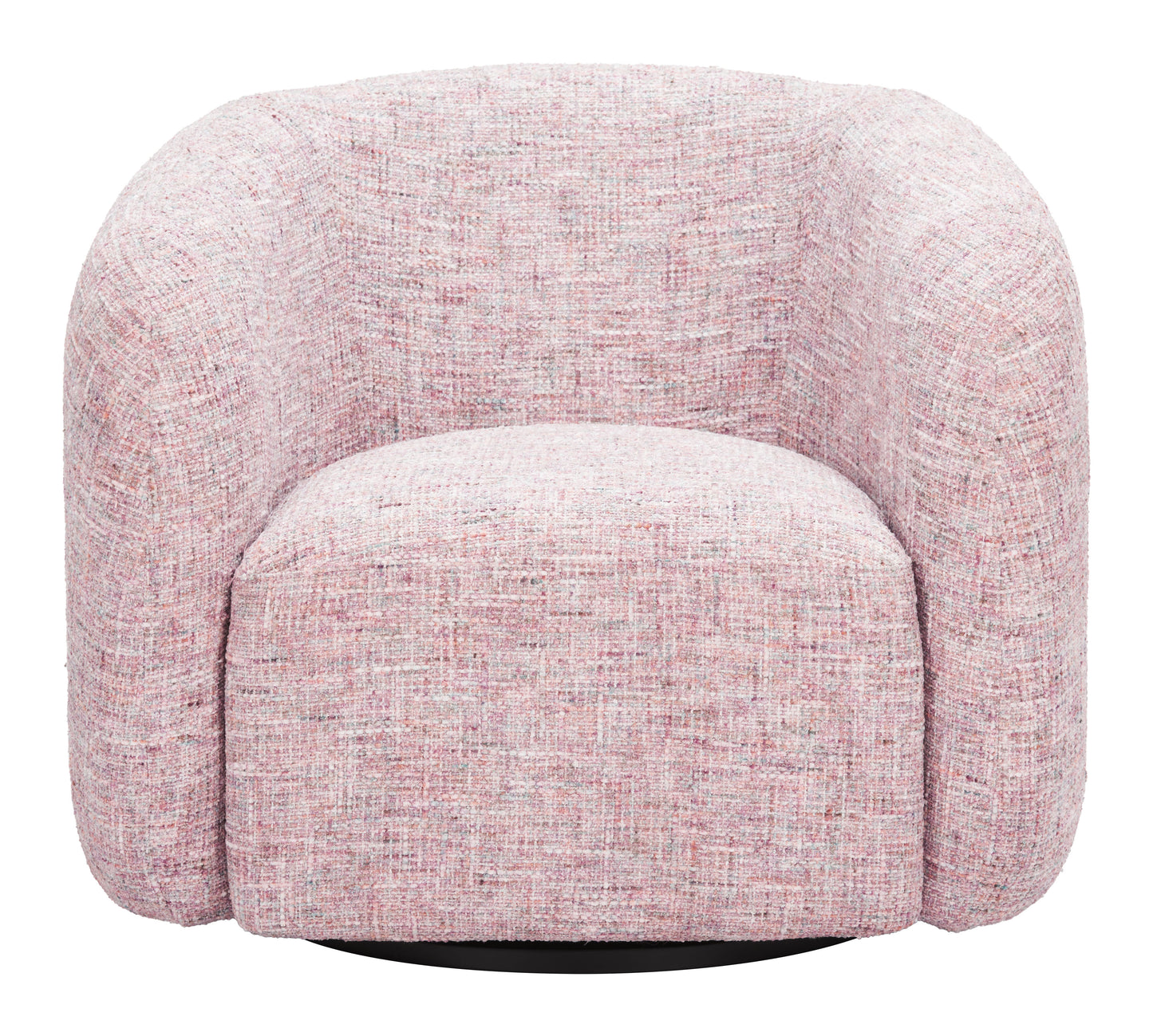 Refine Swivel Chair Pink Tweed - 3