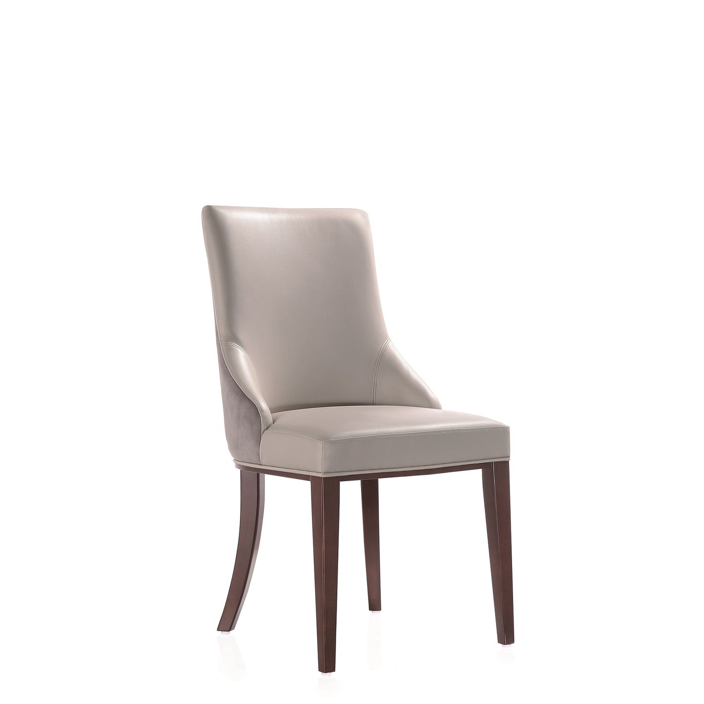 Shubert Modern 6-Piece Dining Chair Set in Light Gray 6-DC055AR-LG