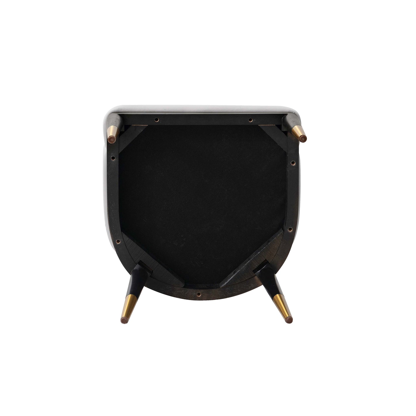 Manhattan Comfort 7-Piece Rockaway Modern Solid Wood Dining Set with Carrington Chairs