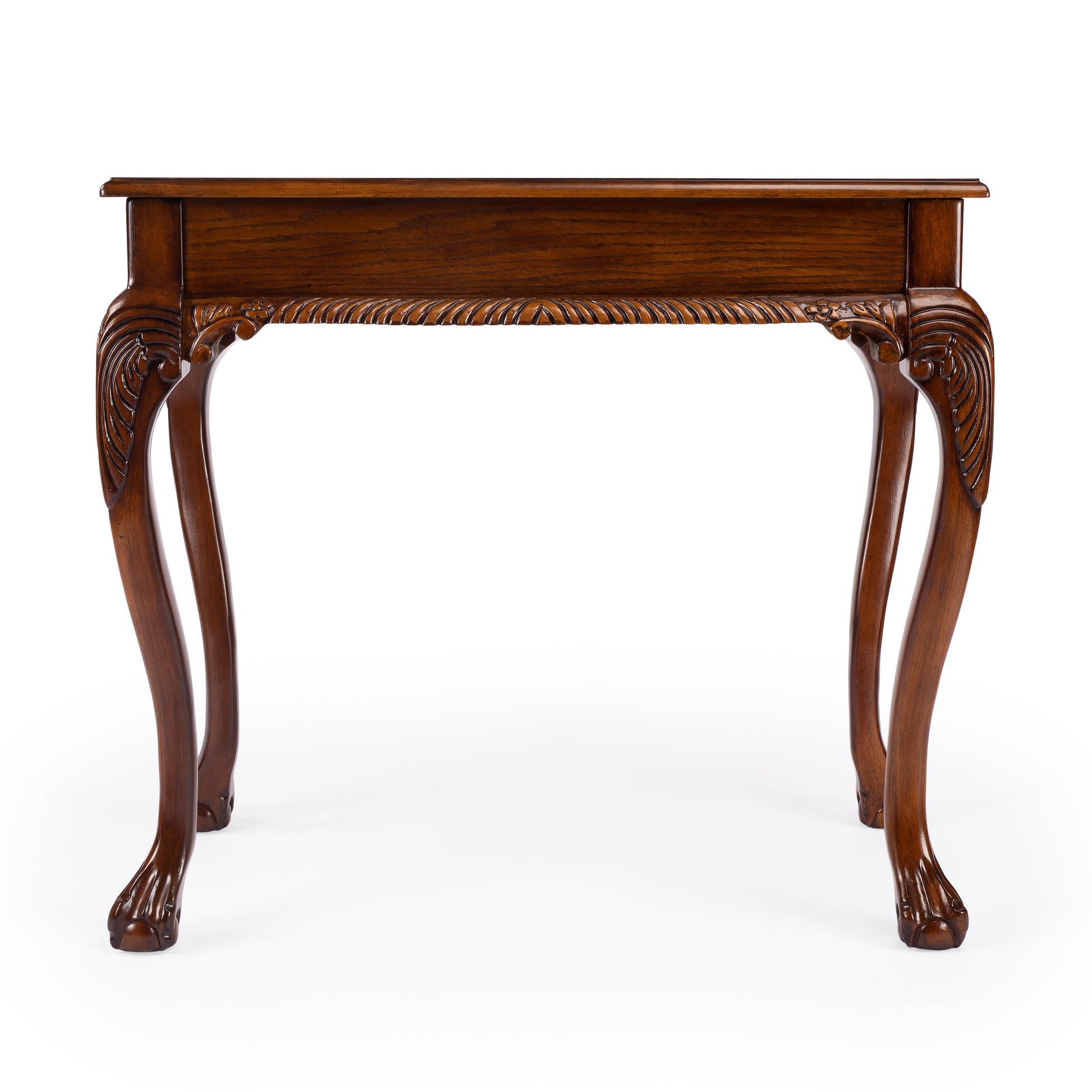 Butler Specialty Company Dupree 35 in. W Rectangular Wood 1 Drawer Traditional Writing Desk, Medium Brown
