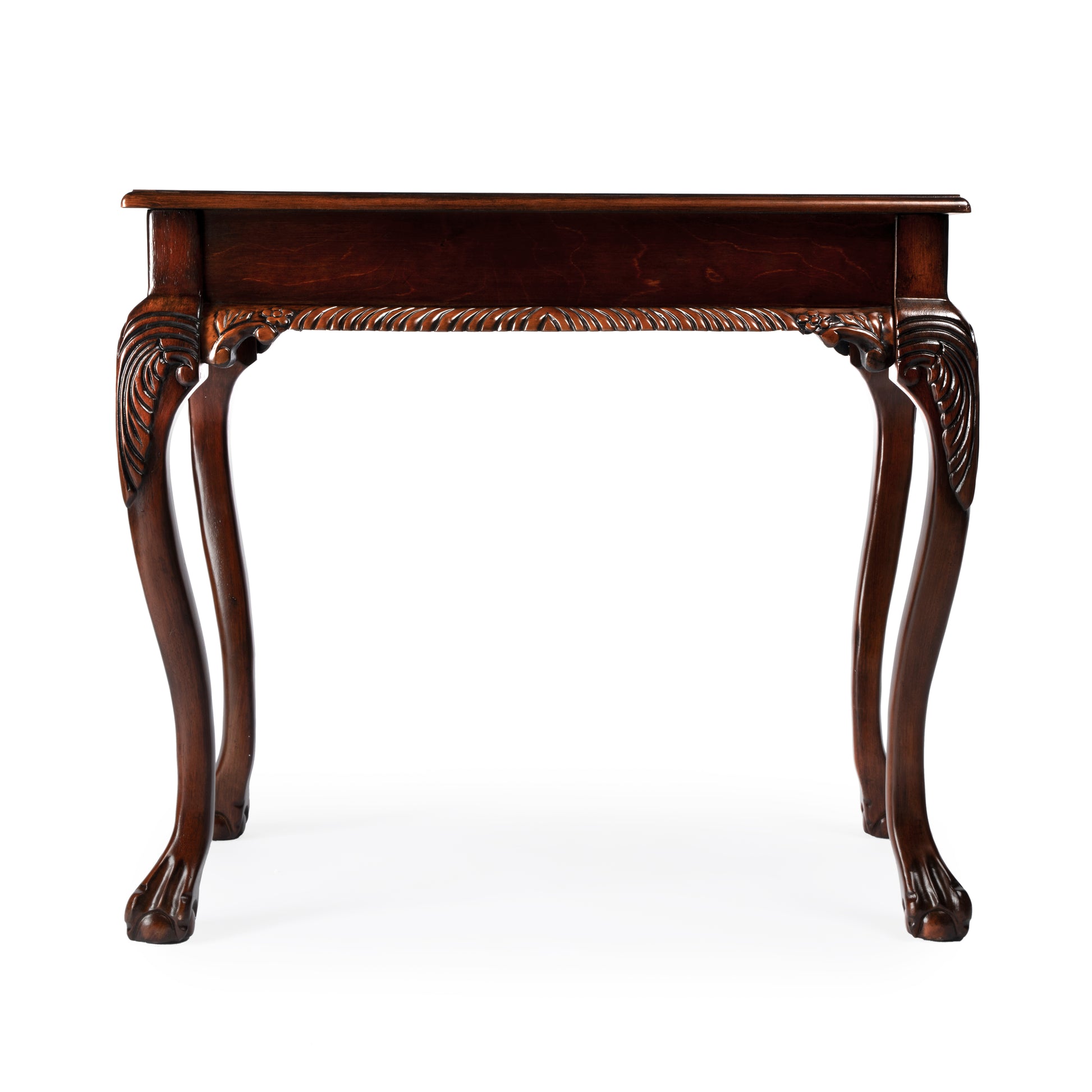 Butler Specialty Company Dupree 35 in. W Rectangular Wood 1 Drawer Traditional Writing Desk, Dark Brown