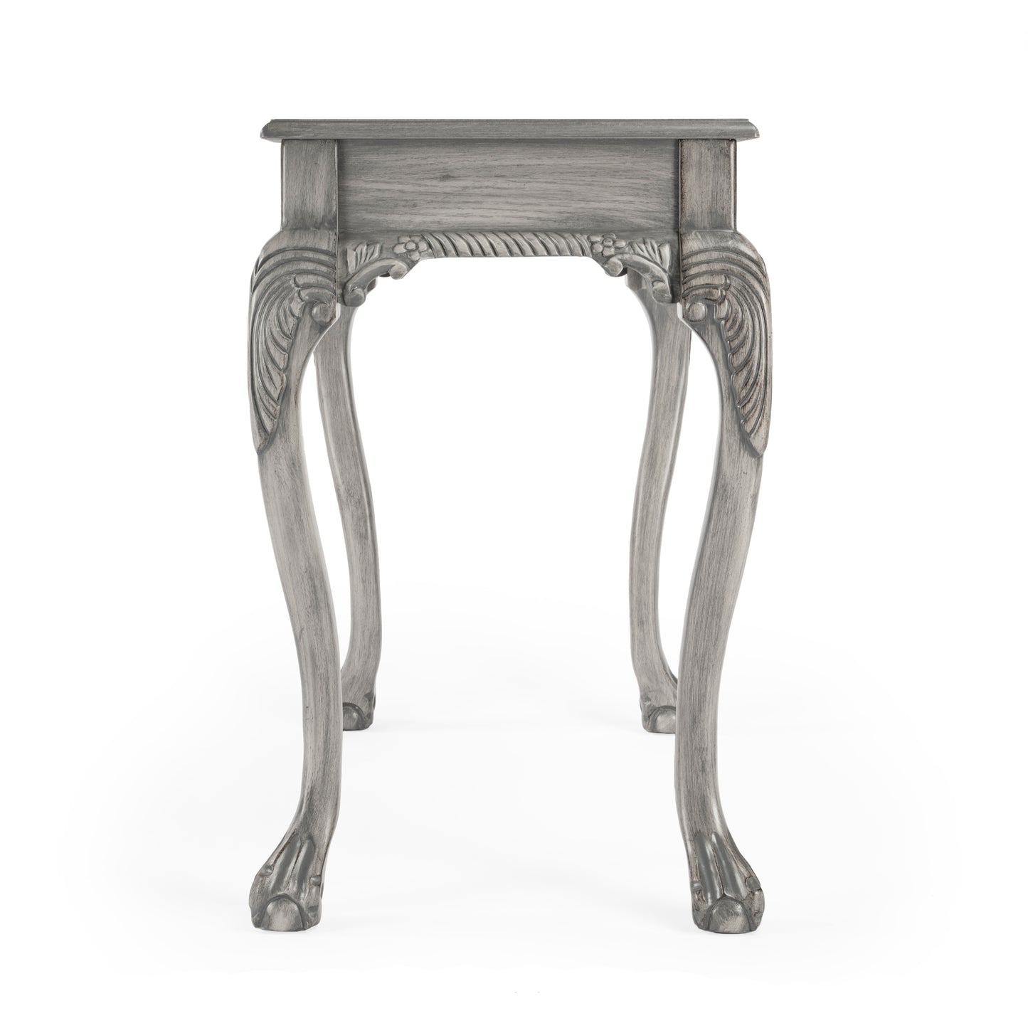 Butler Specialty Company Dupree 35 in. W Rectangular Wood 1 Drawer Traditional Writing Desk, Gray