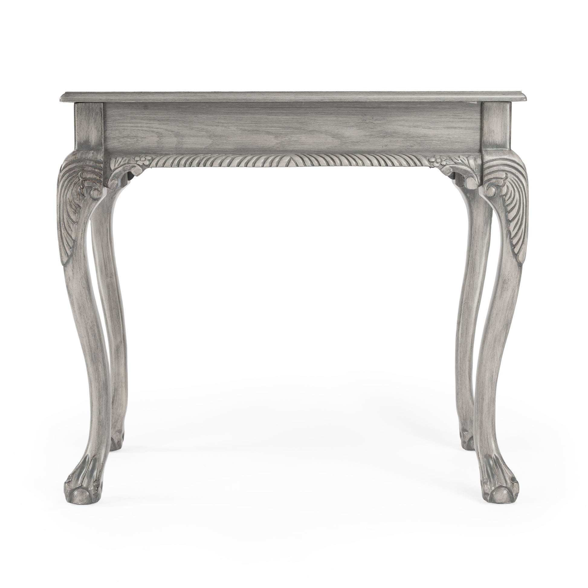 Butler Specialty Company Dupree 35 in. W Rectangular Wood 1 Drawer Traditional Writing Desk, Gray