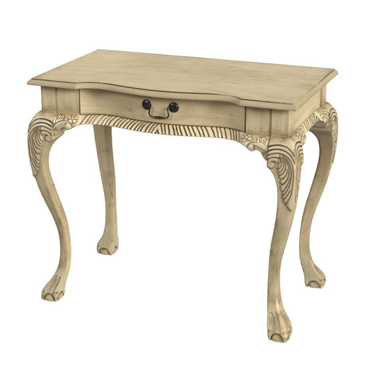 Butler Specialty Company Dupree 35 in. W Rectangular Wood 1 Drawer Traditional Writing Desk, Beige