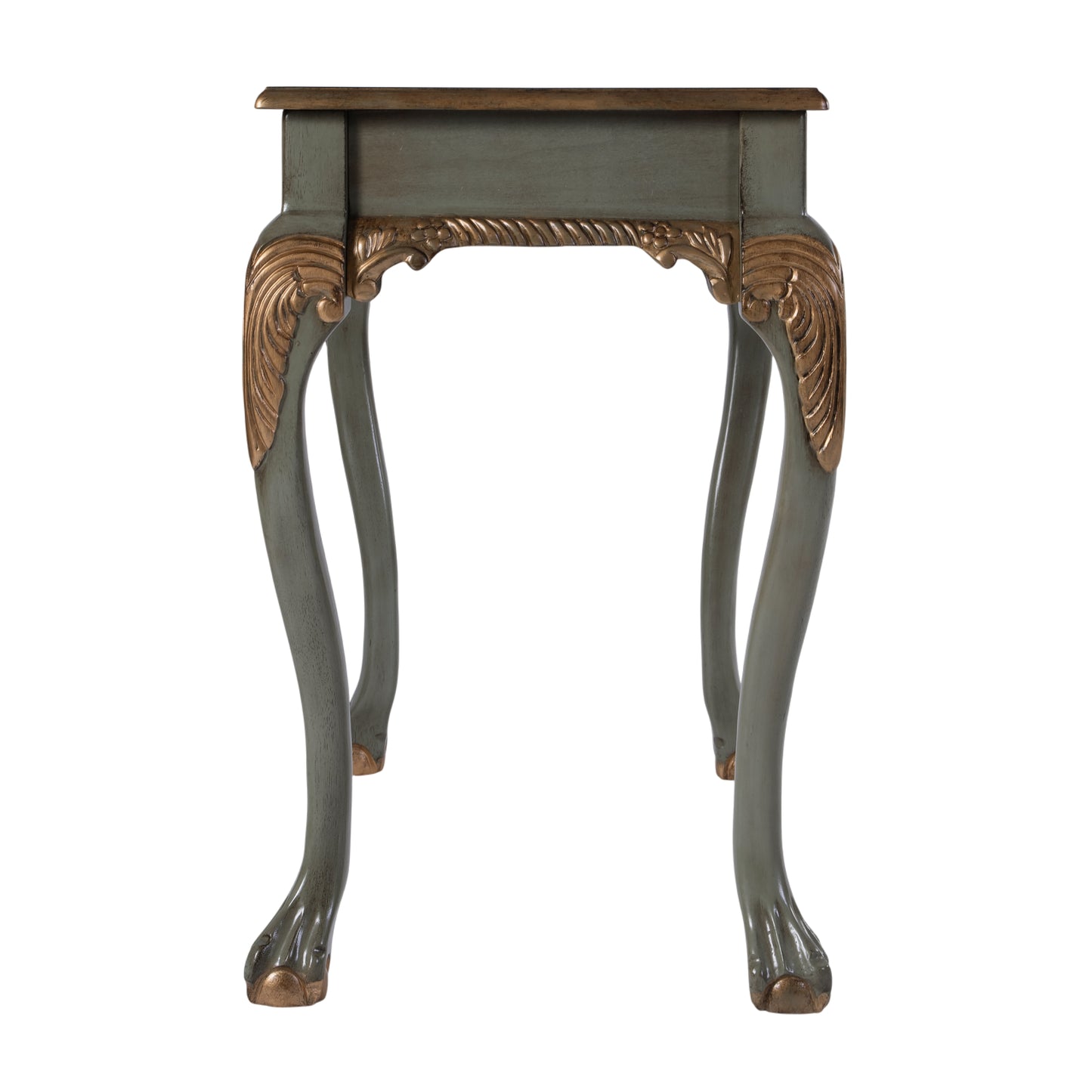 Butler Specialty Company Dupree 35 in. W Rectangular Wood 1 Drawer Traditional Writing Desk, Pastel Green