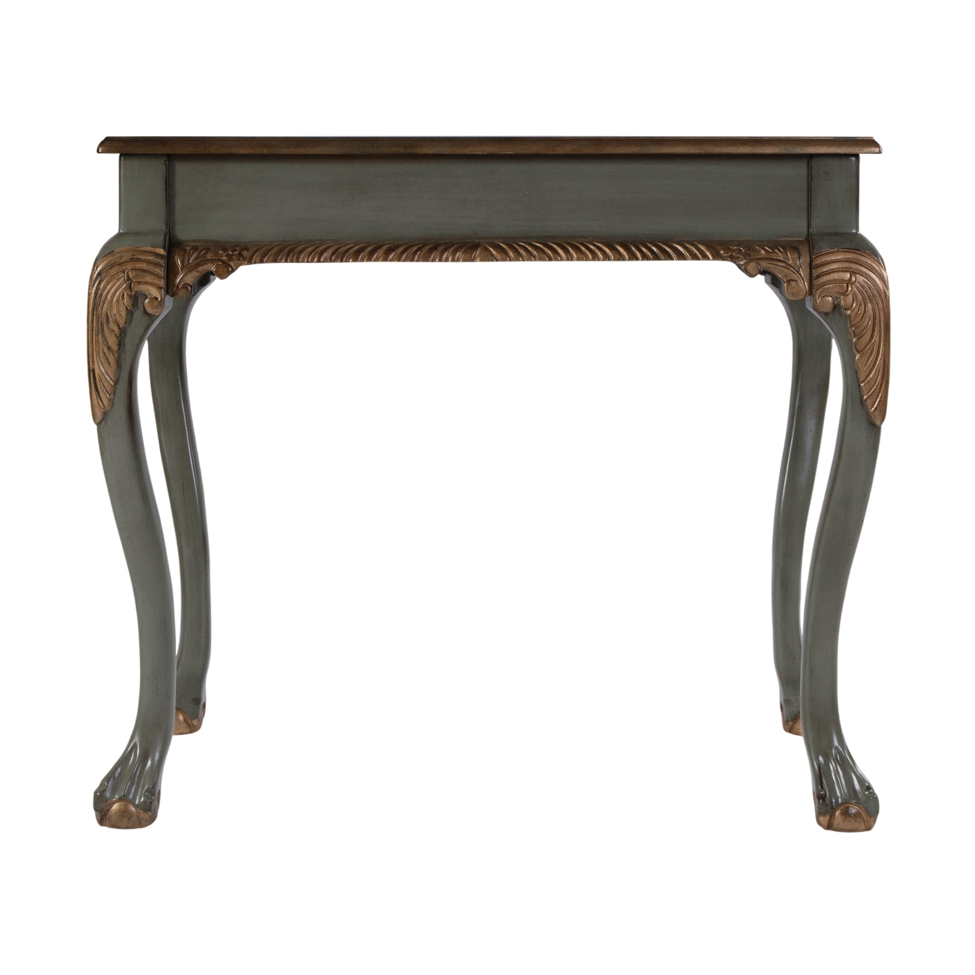 Butler Specialty Company Dupree 35 in. W Rectangular Wood 1 Drawer Traditional Writing Desk, Pastel Green