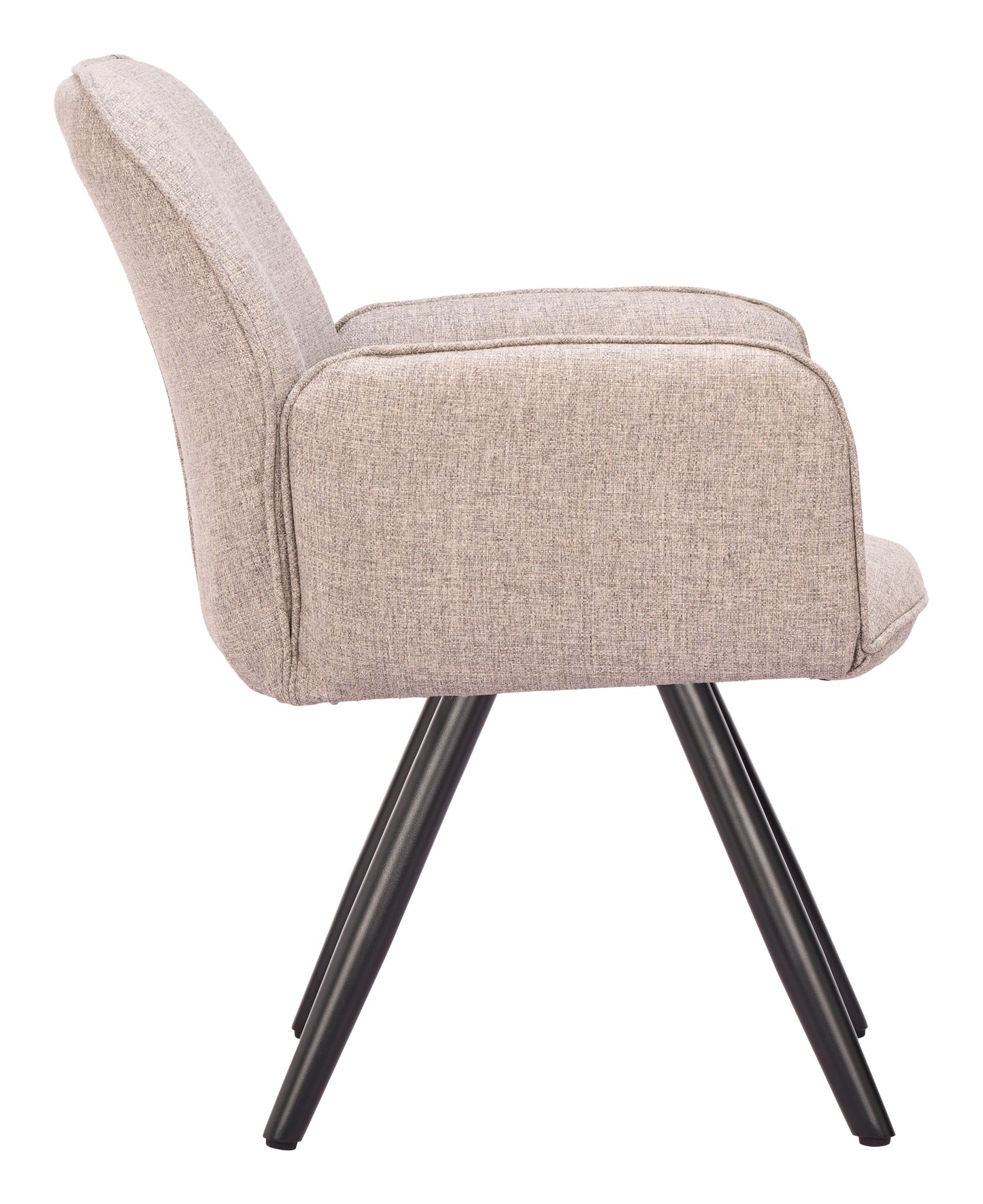 Sieve Swivel Dining Chair (Set of 2) Beige - 2