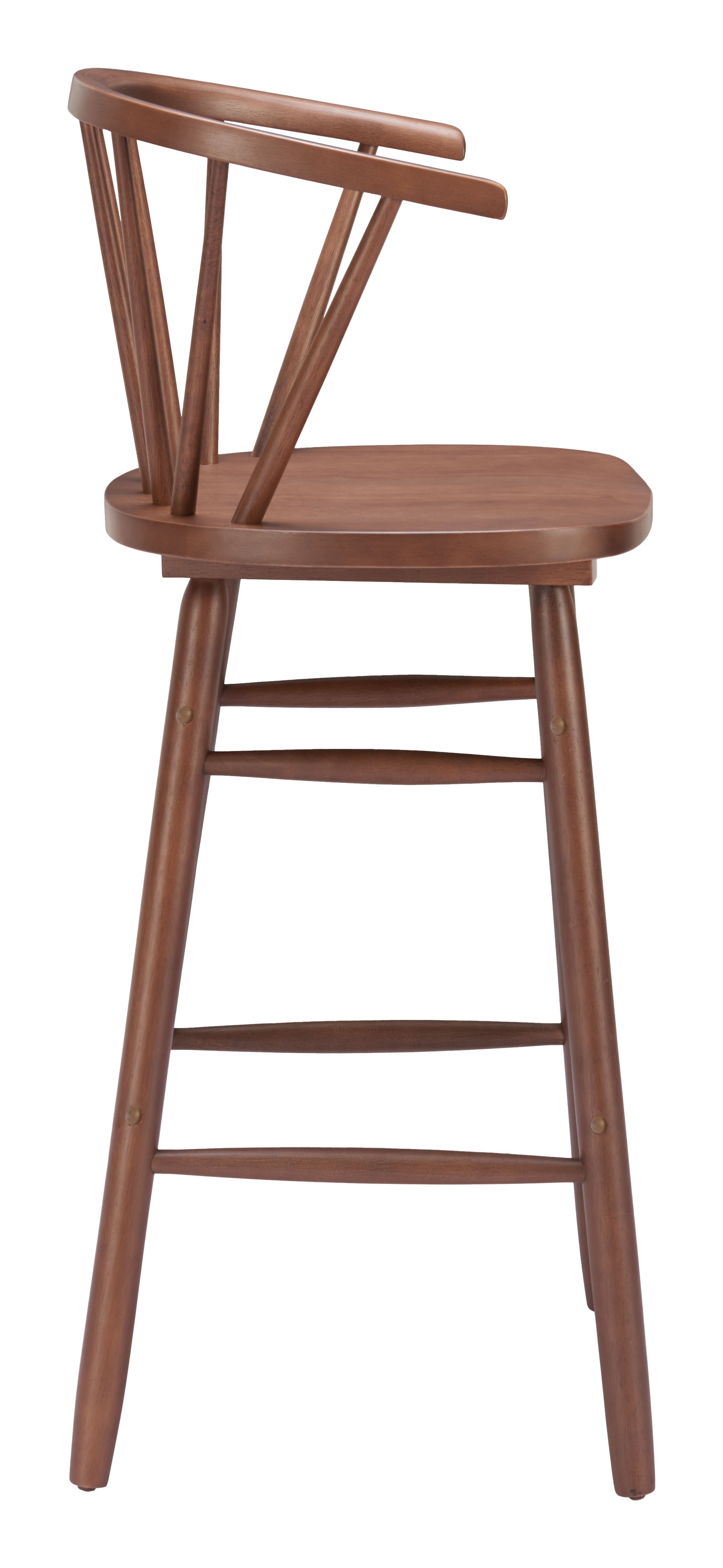 Stenger Barstool (Set of 2) Walnut - 2