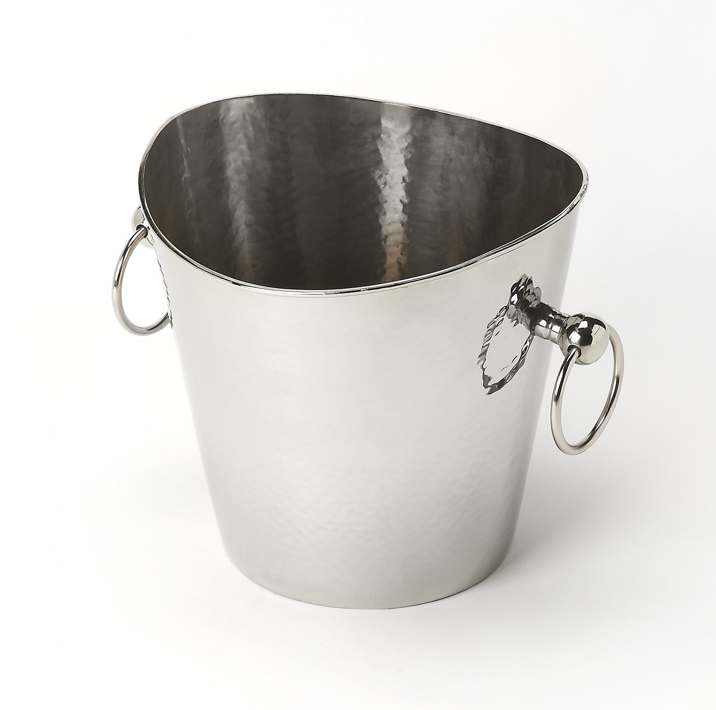 Butler Specialty Company Mendocino Hamme Stainless Steel Wine Bucket, Silver