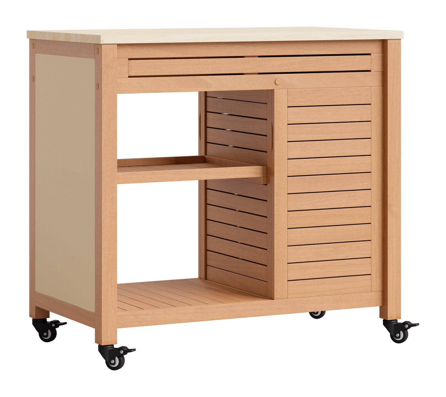 Valtan Bar Cart Natural - 5