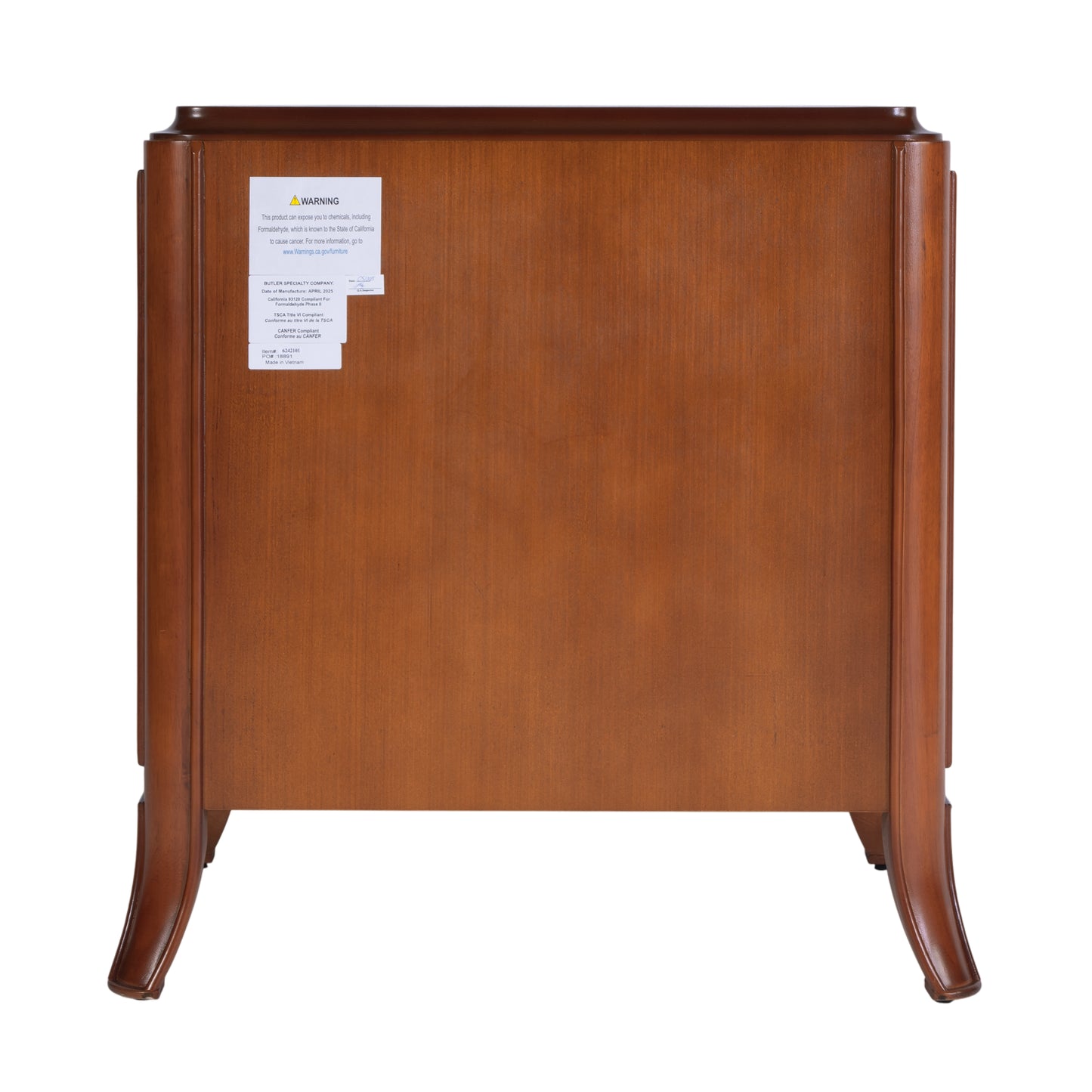 Butler Specialty Company Granby 25 in. W 1 Drawer Nightstand with Lower Open Shelf, Brown