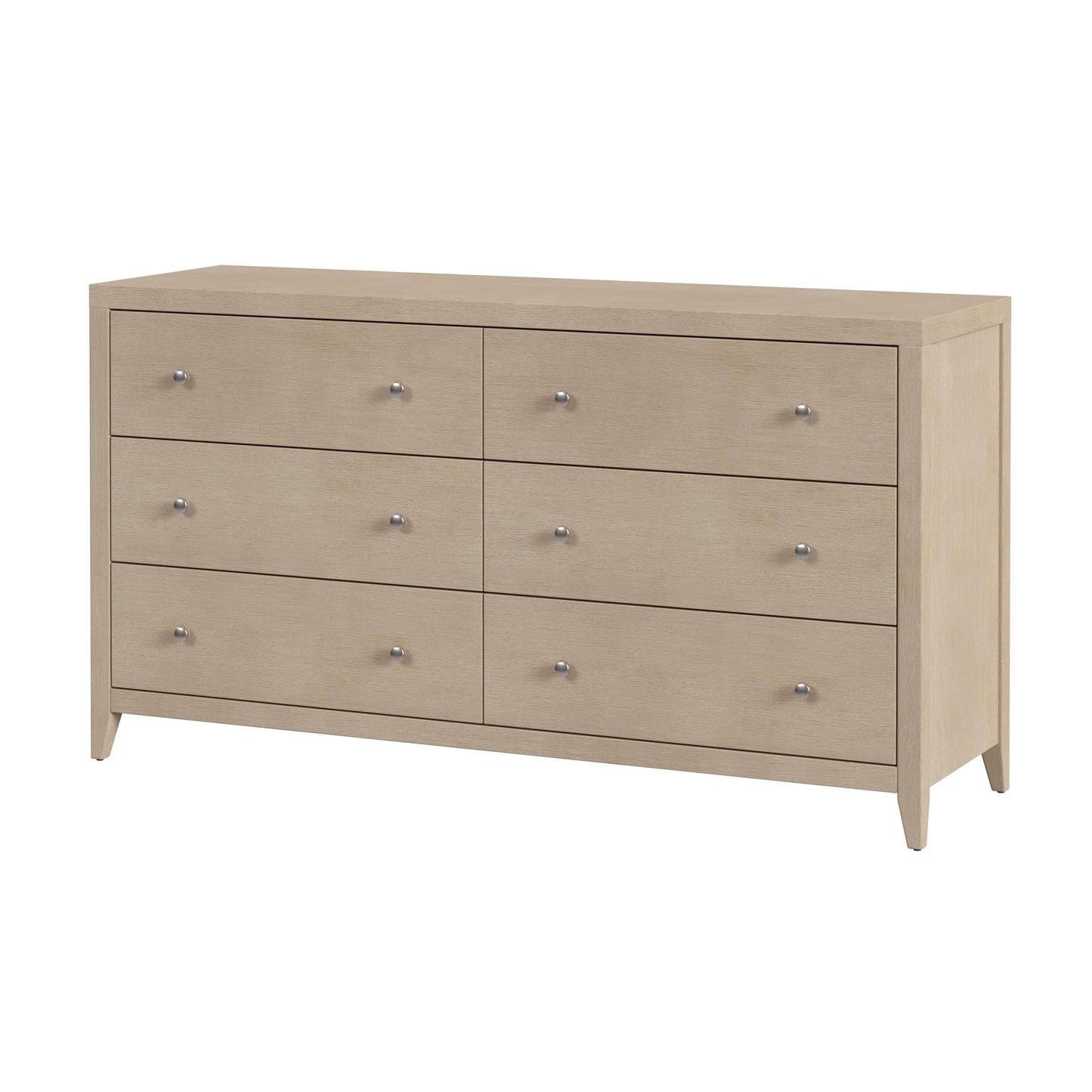 Butler Specialty Company Dana 60 in. W Rectangular Wood 6 Drawer Dresser, Taupe
