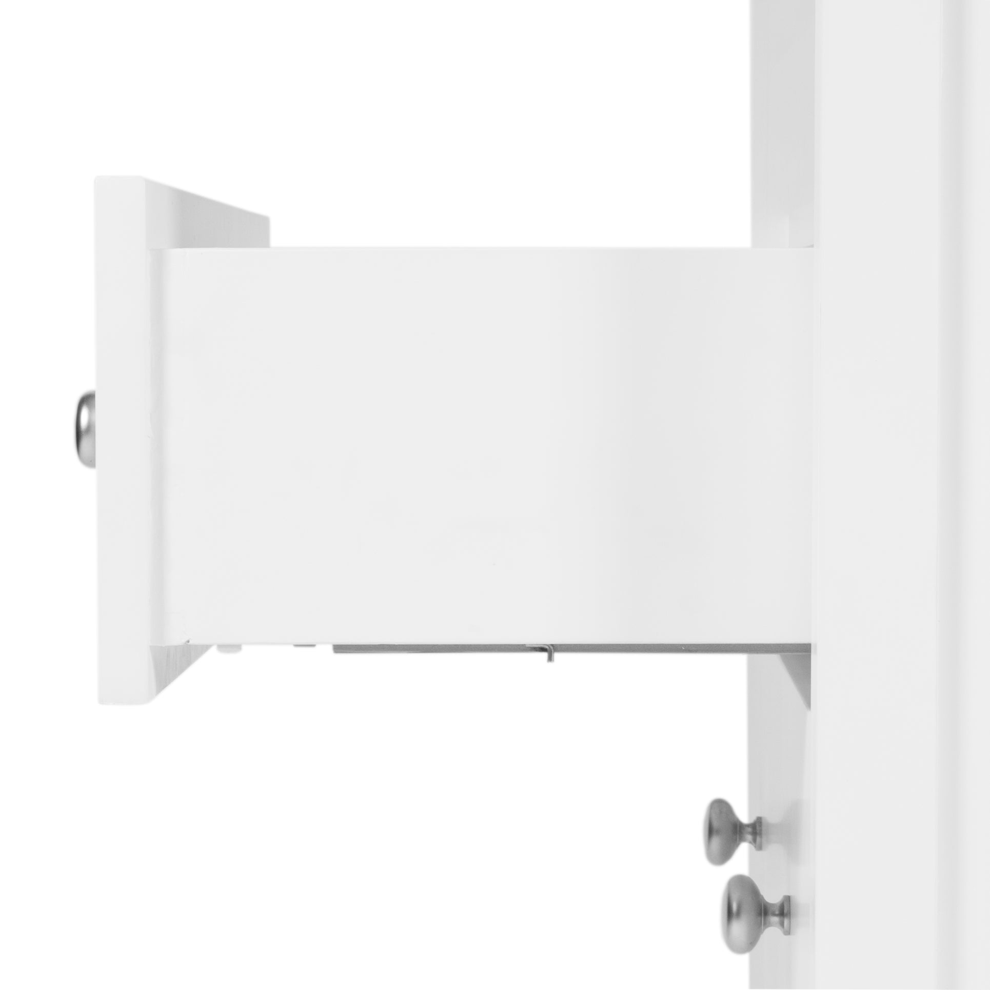 Butler Specialty Company Dana 28 in. W Rectangular Wood 2 Drawer Nightstand with Top Shelf, White
