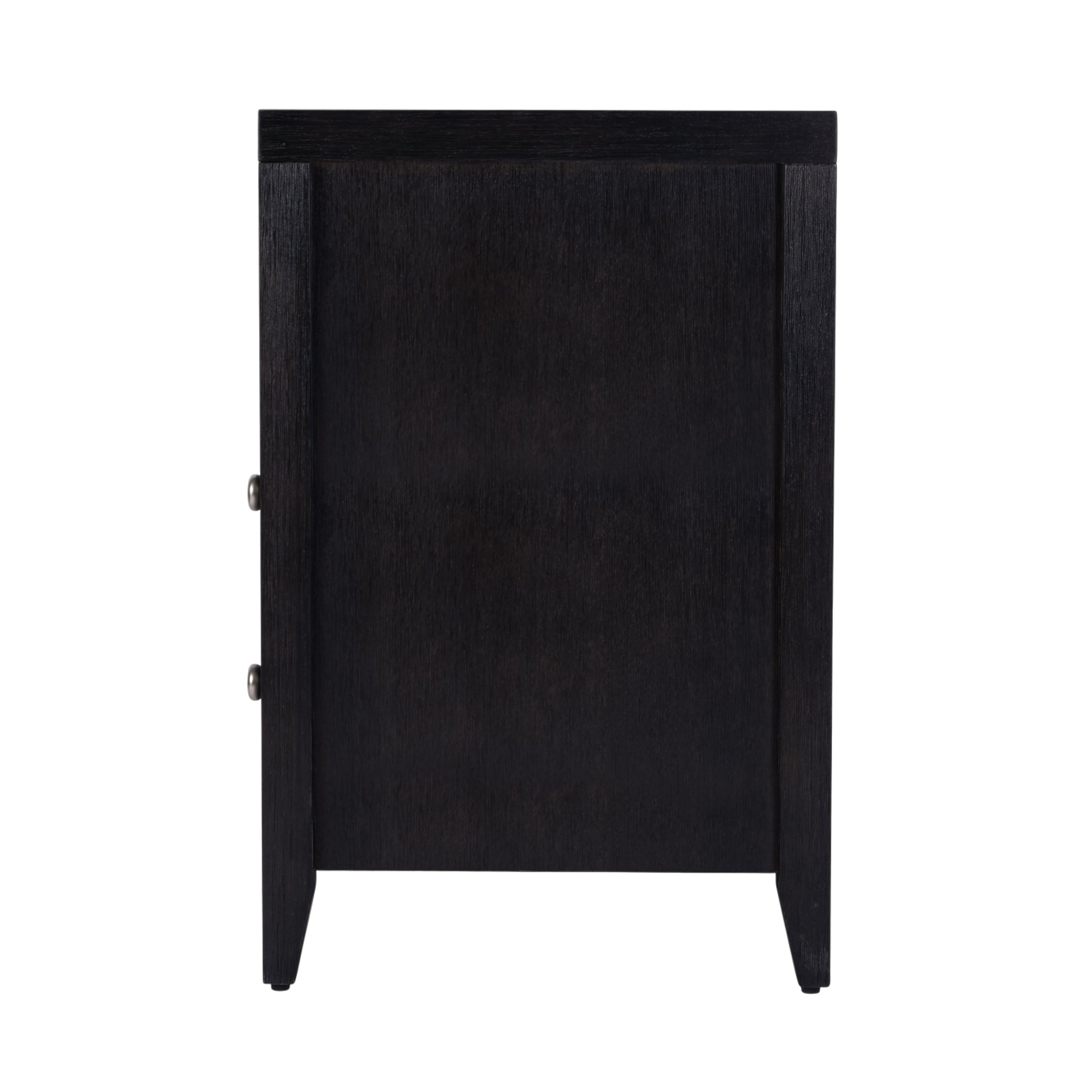 Butler Specialty Company Dana 28 in. W Rectangular Wood 2 Drawer Nightstand with Top Shelf, Coffee