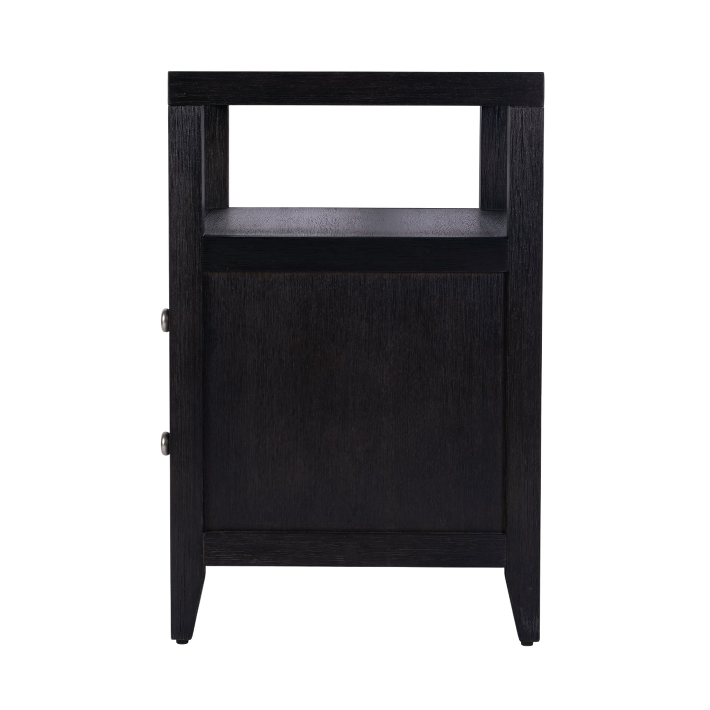 Butler Specialty Company Dana 21 in. W Rectangular Wood 2 Drawer Narrow Nightstand with Top Open Shelf, Coffee