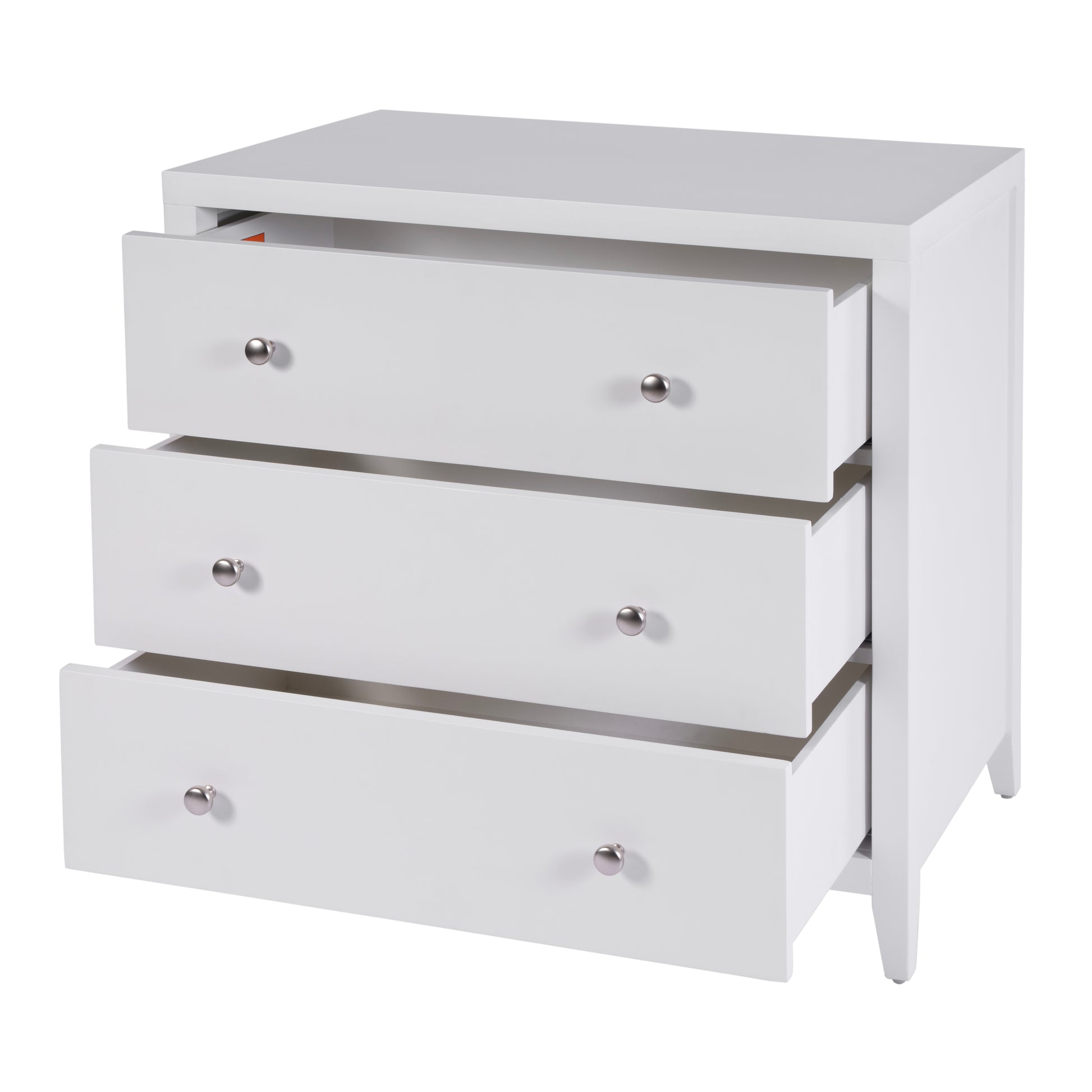 Butler Specialty Company Dana 34 in. W Rectangular Wood 3 Drawer Chest, White