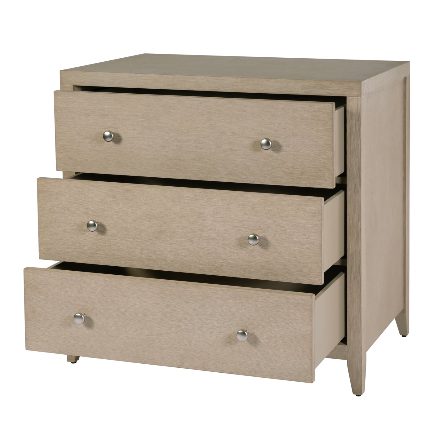 Butler Specialty Company Dana 34 in. W Rectangular Wood 3 Drawer Chest, Taupe