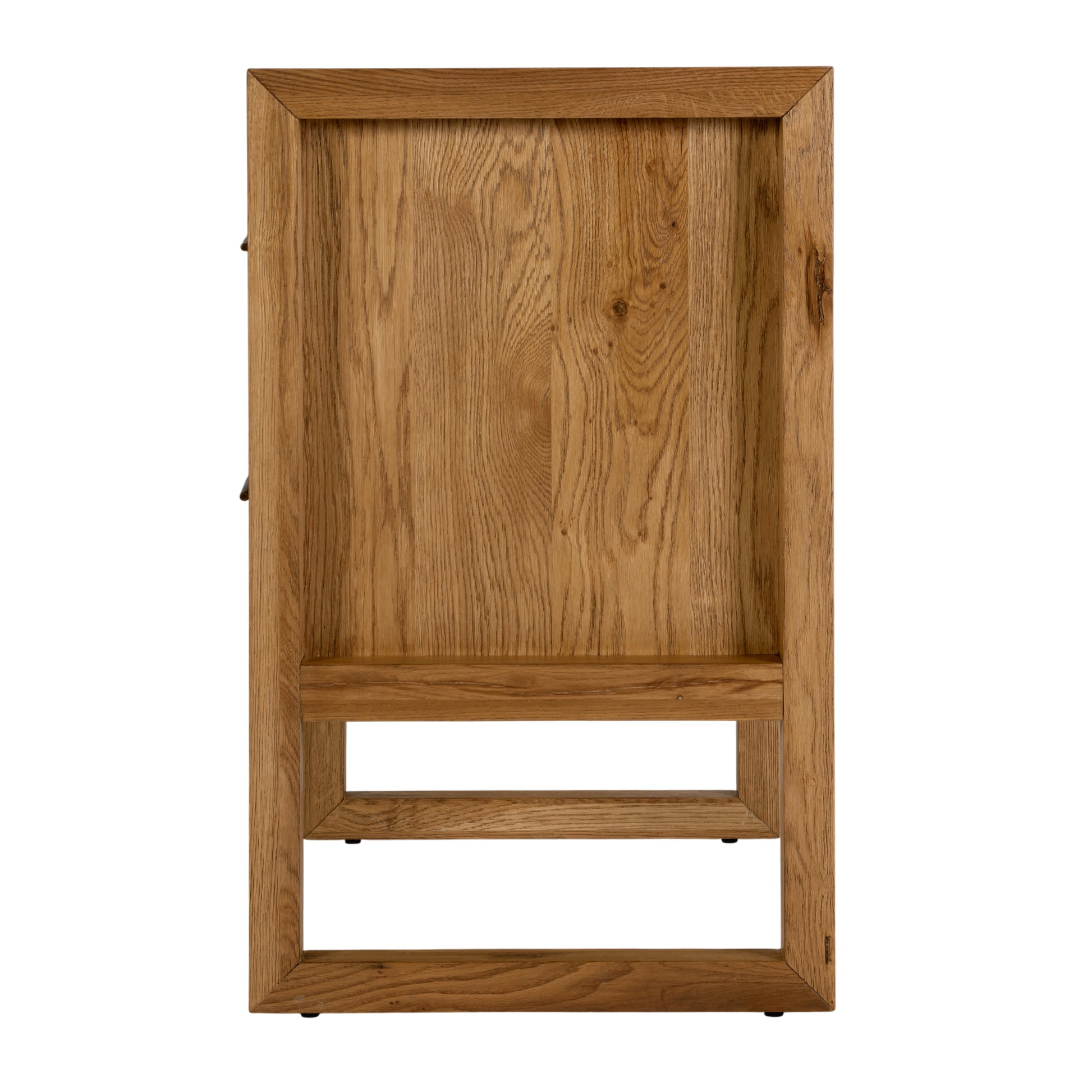 Butler Specialty Company Oakley 25 in. W Rectangular Wood 2 Drawer Nightstand, Light Brown, Natural