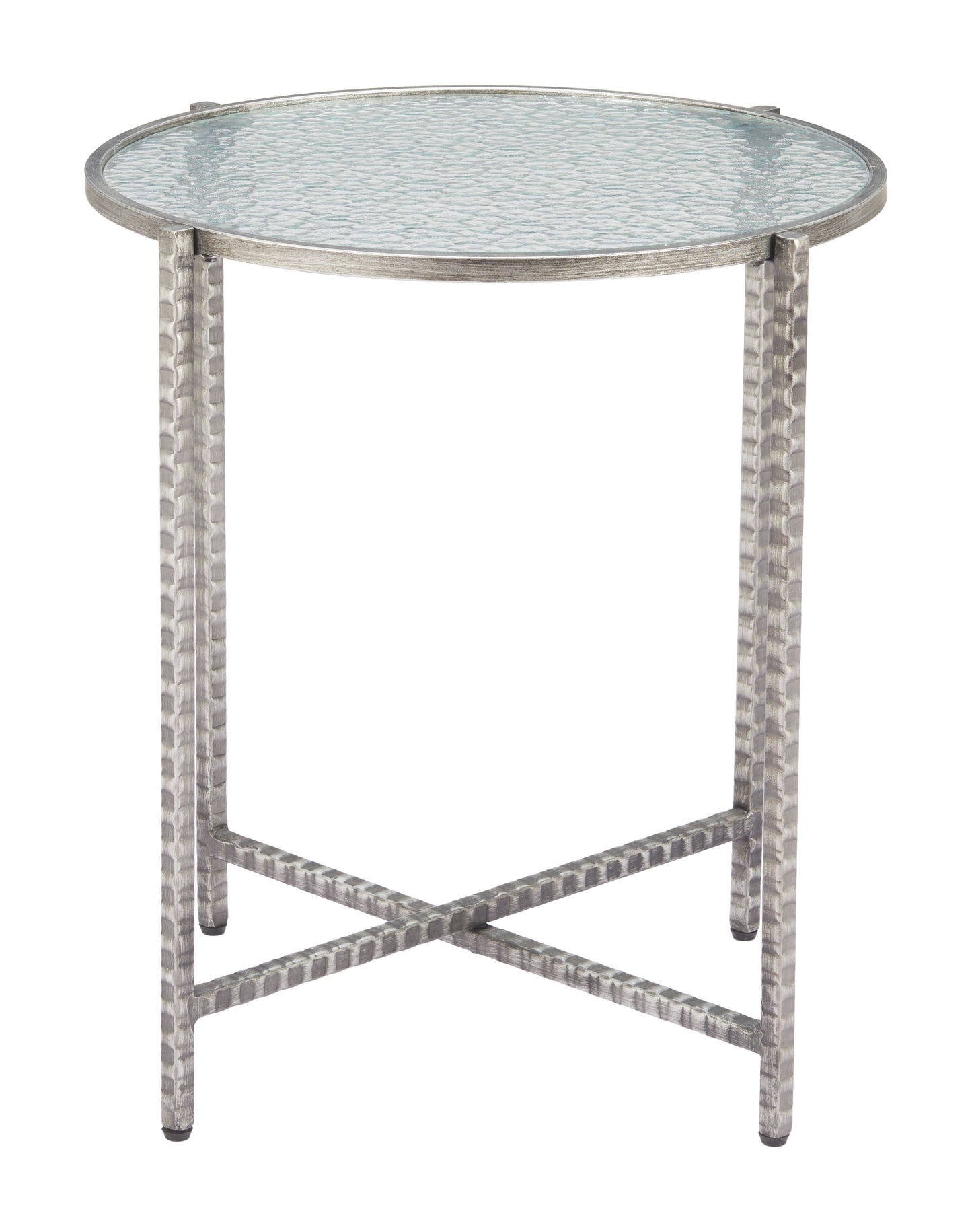 Vetro Side Table Silver - 3